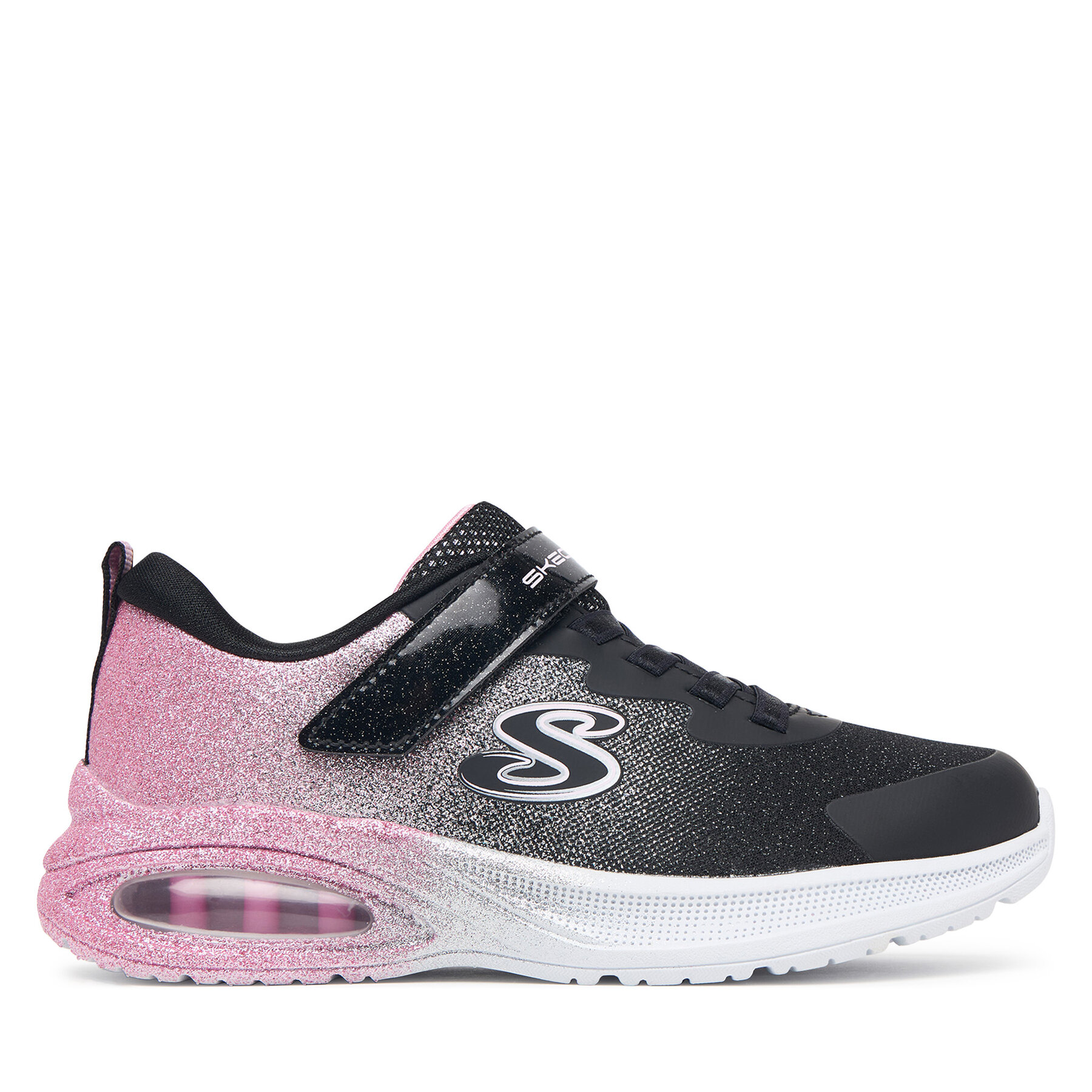 Tenisice Skechers Microspec Max Advance - Glitz Gala 303859L/BKRG Crna