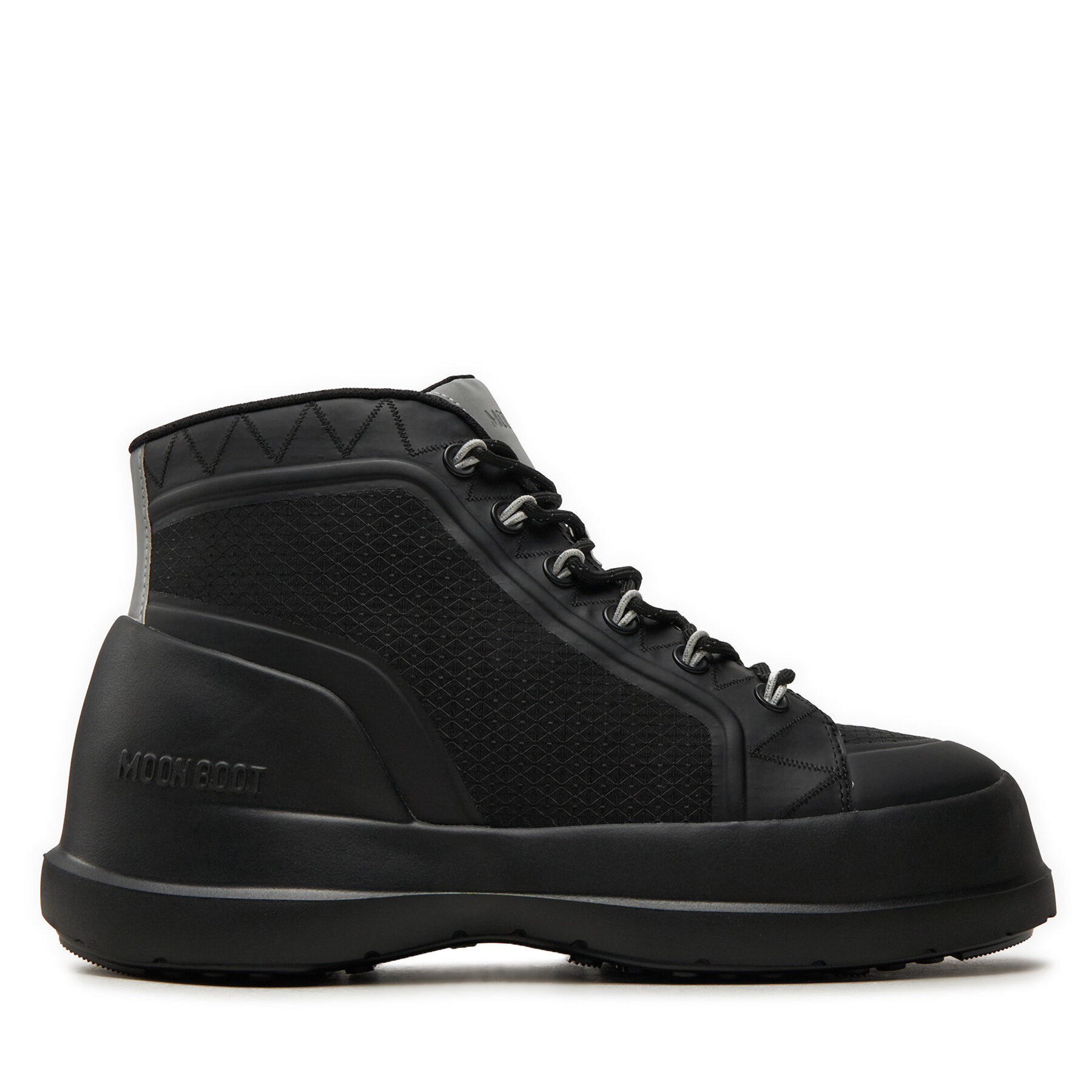 Bottes de neige Moon Boot Luna Trek Mid Nylon 80D2480080 Noir