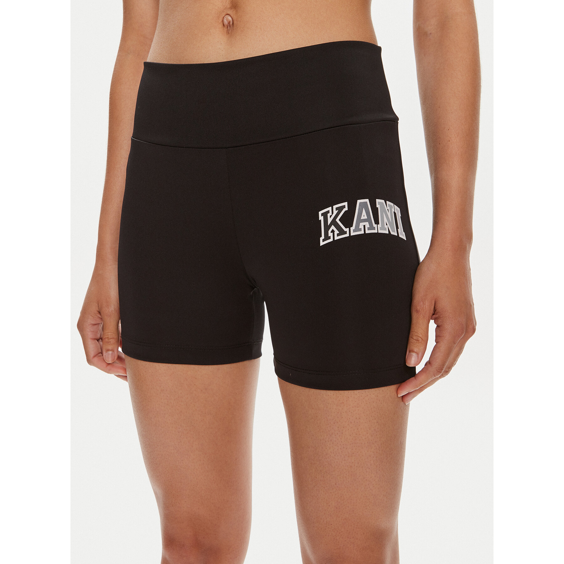 Karl Kani Sportshorts Small Serif 6113125 Schwarz Slim Fit