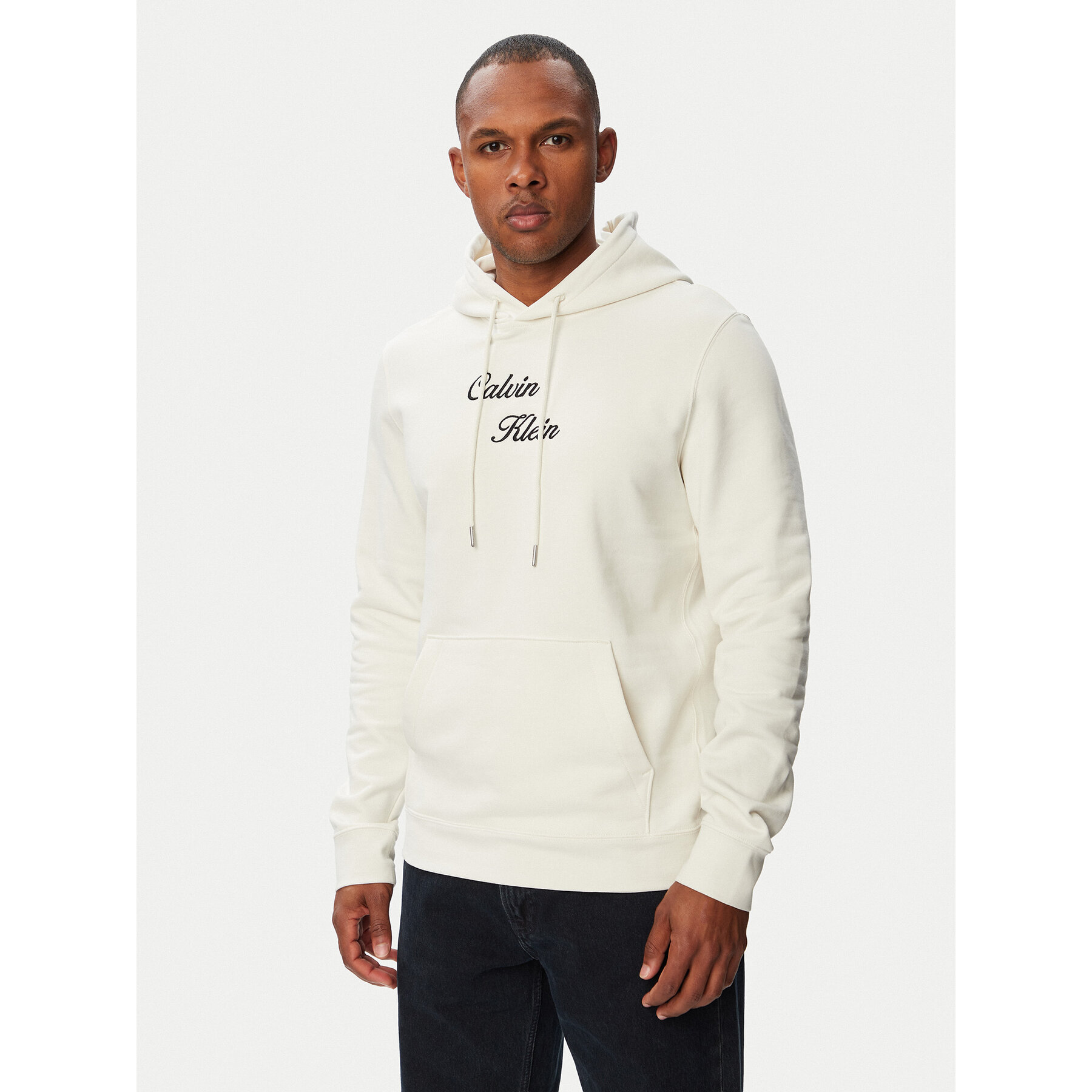 Calvin Klein Jeans Sweatshirt LV04RG271G Creme Classic Fit