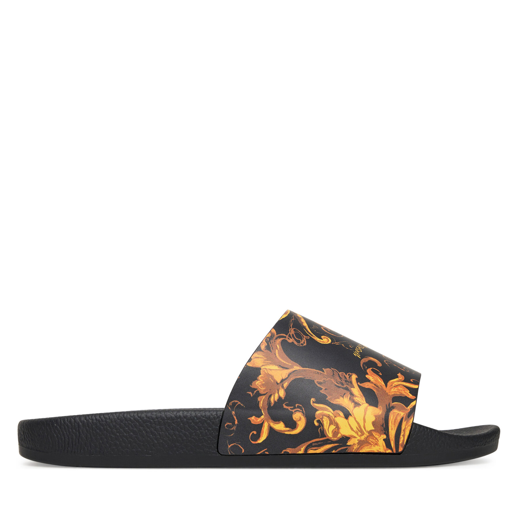 Papucs Versace Jeans Couture 79VA3SQ3 Fekete