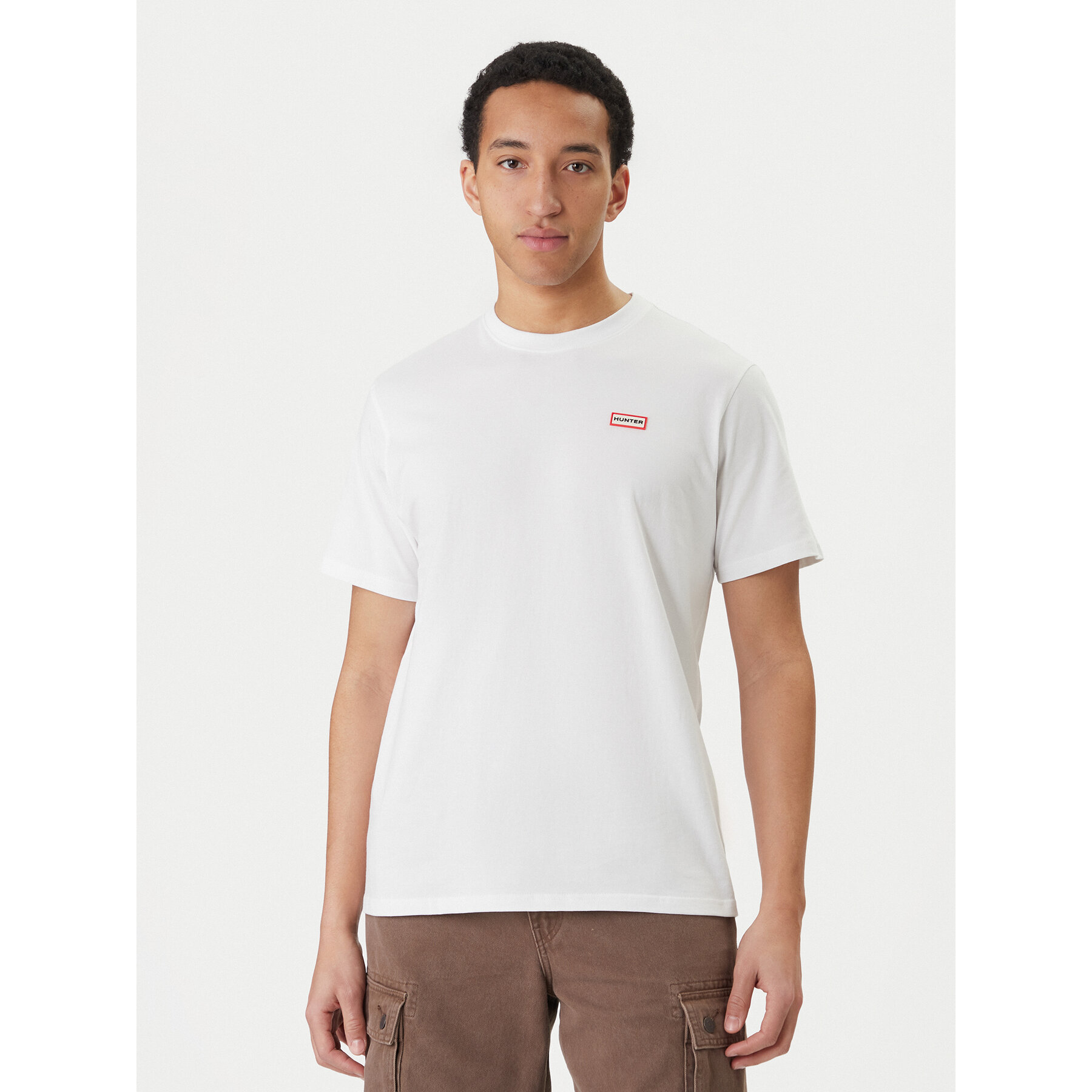 Hunter Póló Essentials HARM0085252 Fehér Regular Fit
