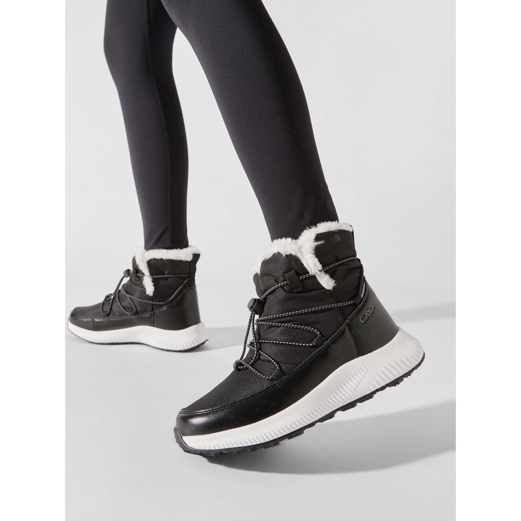 Škornji za sneg CMP Sheratan Wmn Lifestyle Shoes Wp 30Q4576 Črna