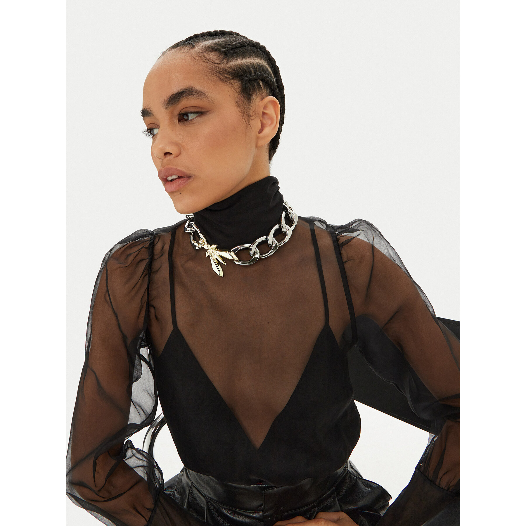 Collar Patrizia Pepe 2JA032/M046-X1NC Plata
