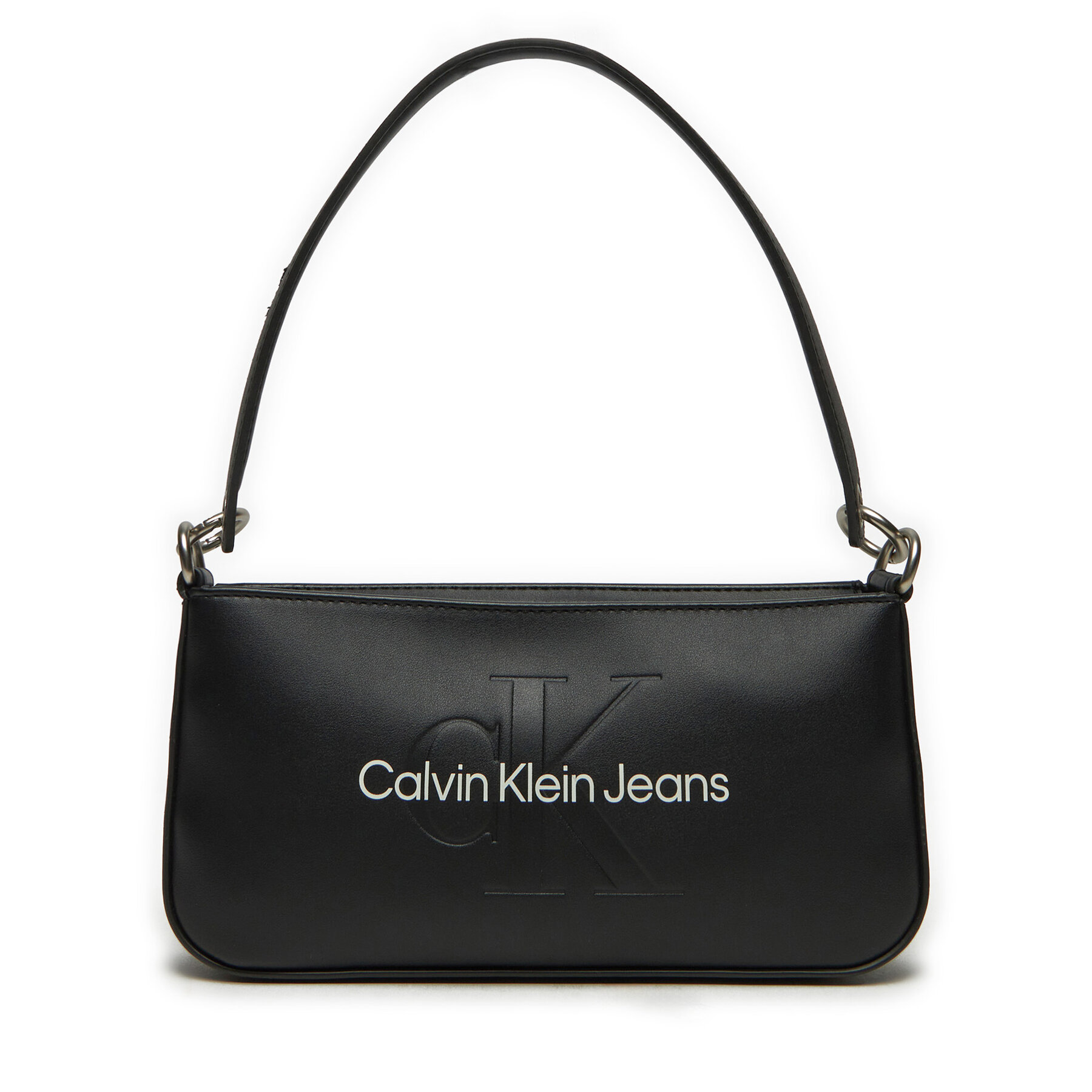 Sac à main Calvin Klein Jeans Sculpted Shoulder Pouch25 Mono K60K610679 Noir