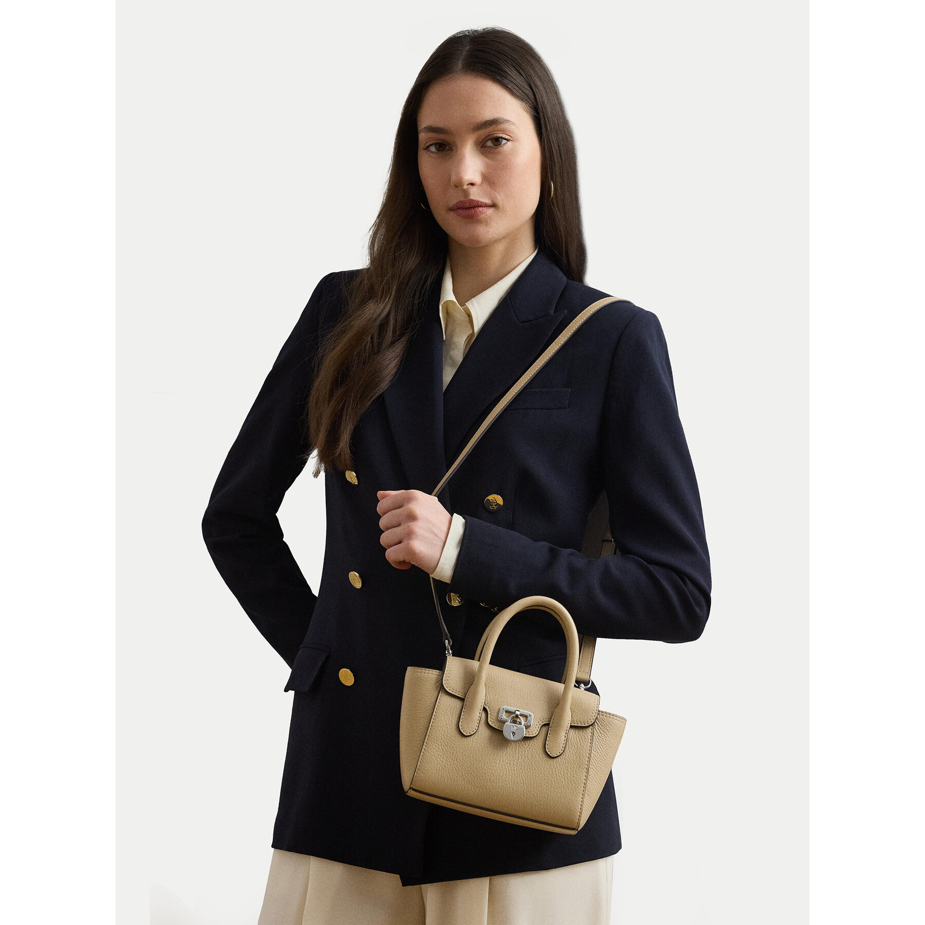 Geantă LAUREN RALPH LAUREN 431969349005 Bej