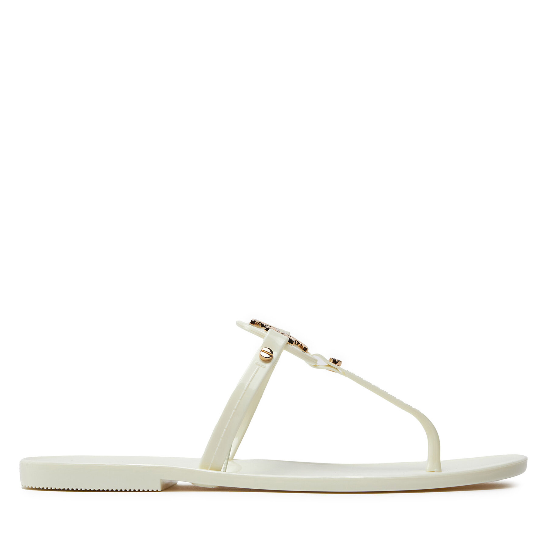 Női Flip-flops Tory Burch, Méret: 38.5, Fehér, Mini Miller Flat Thong 51148678