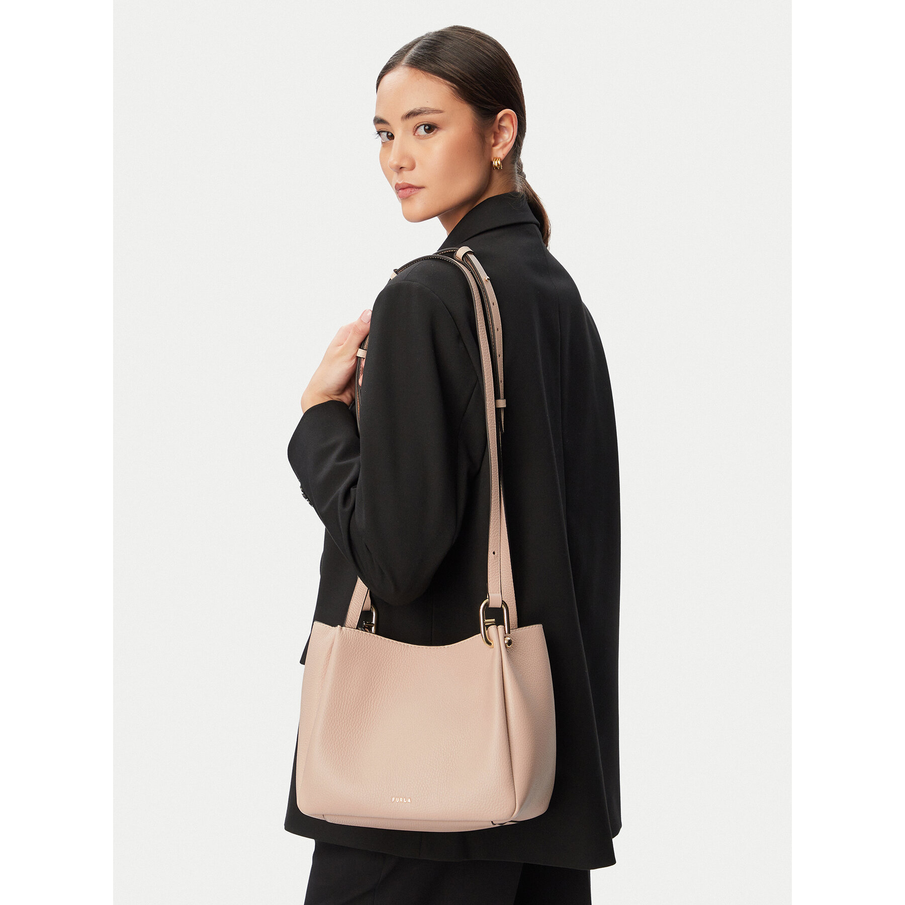 Geantă Furla Nuvola M WB02020 HSF000 CN 93300 Crem
