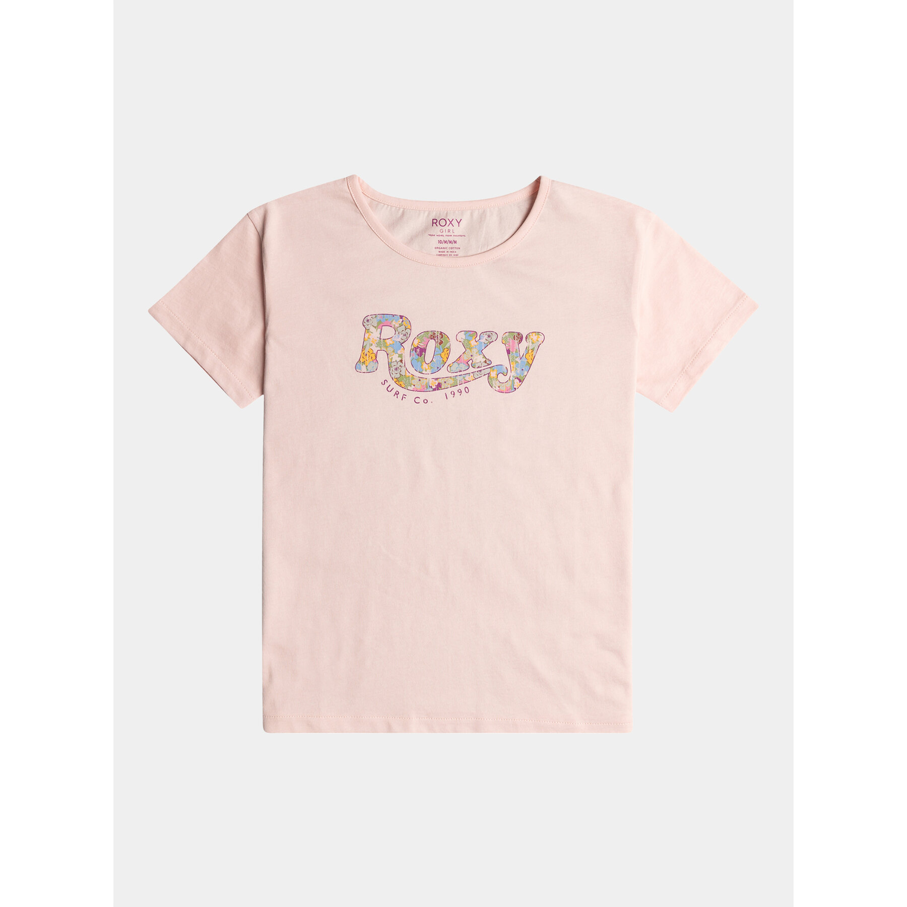 Roxy Roxy T-Shirt Day And Night A Tees ERGZT04008 Ροζ Regular Fit