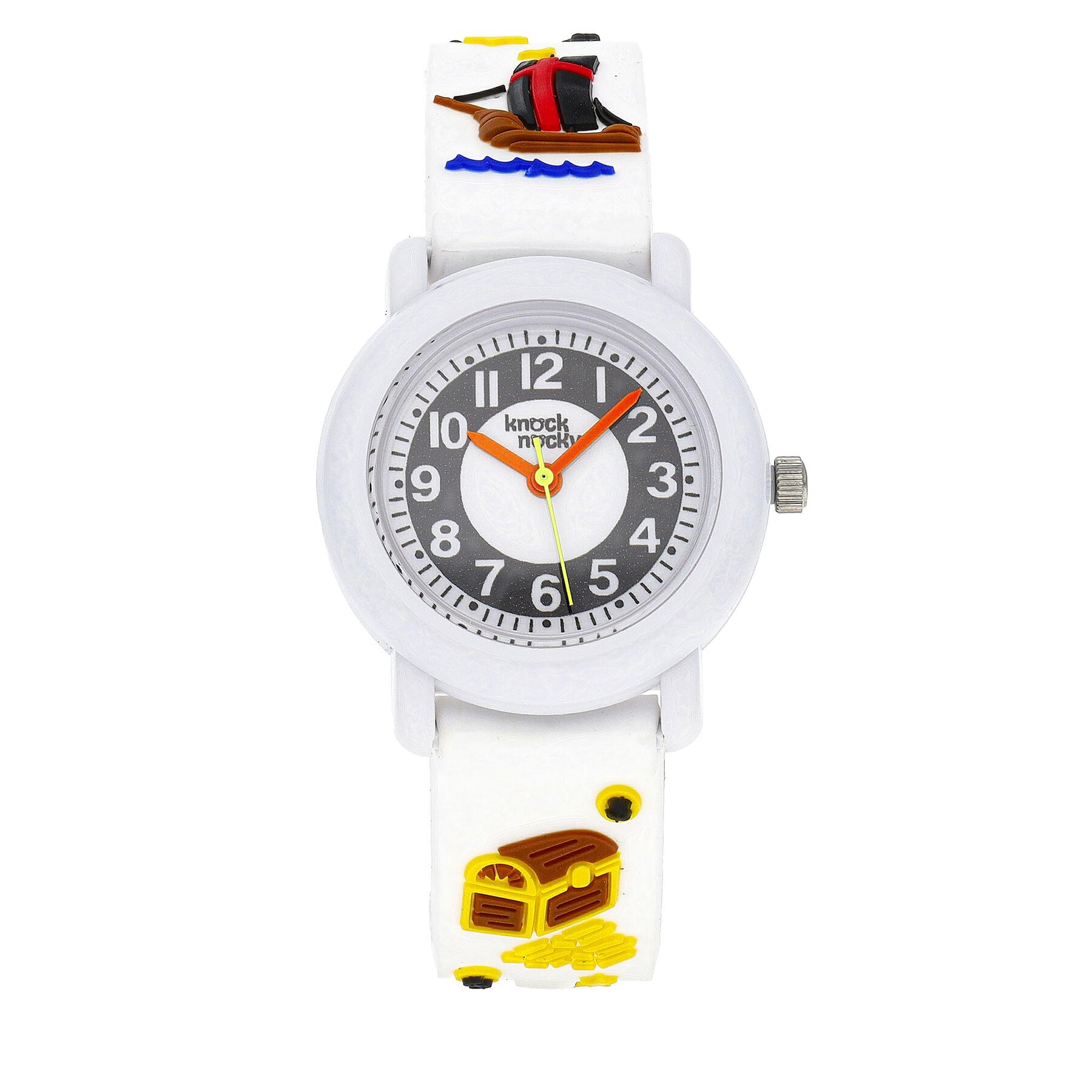 Ceas Knock Nocky Jelly JL3077300 White/White Ceas