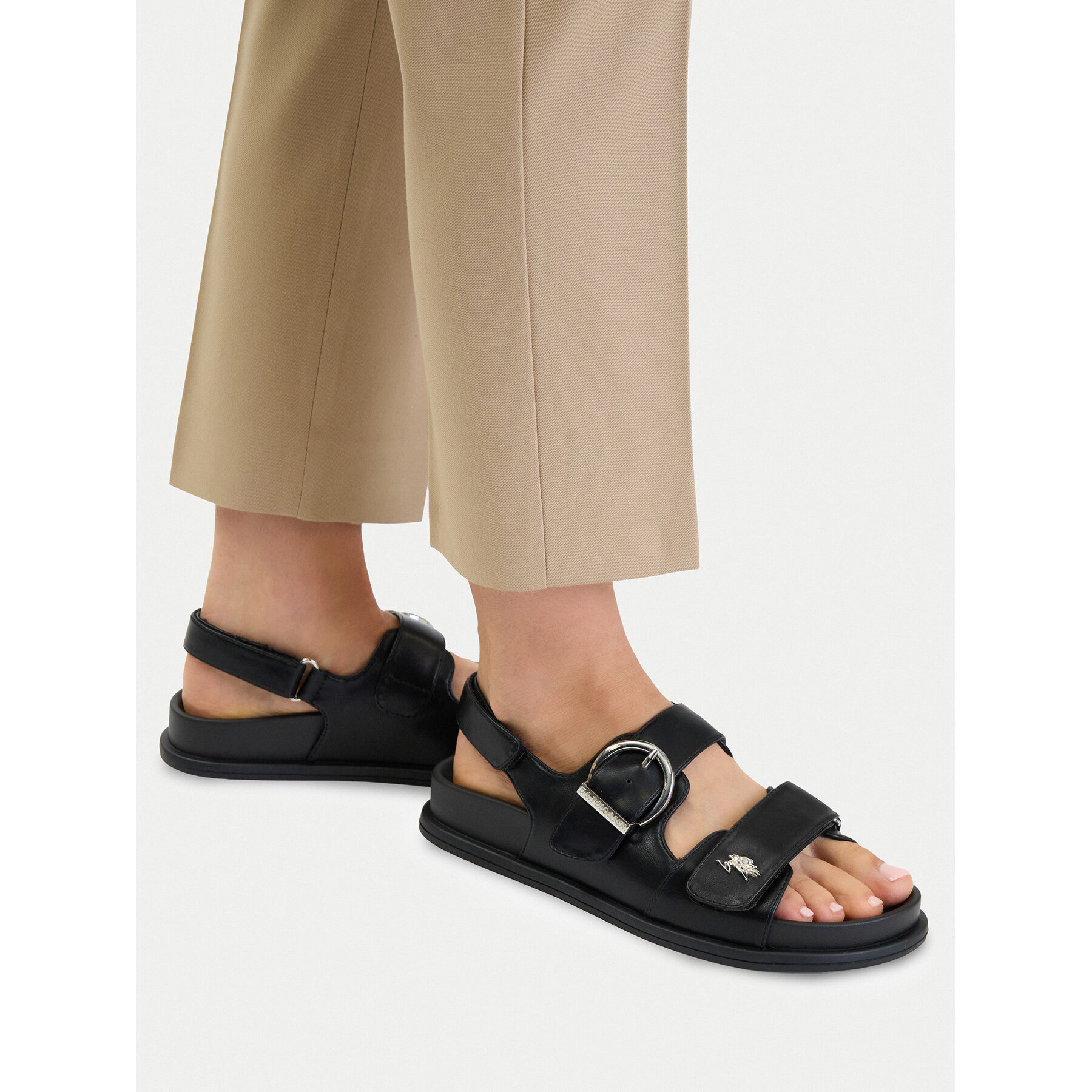 Sandále U.S. Polo Assn. EO-EDITH001W/6Y1 Čierna