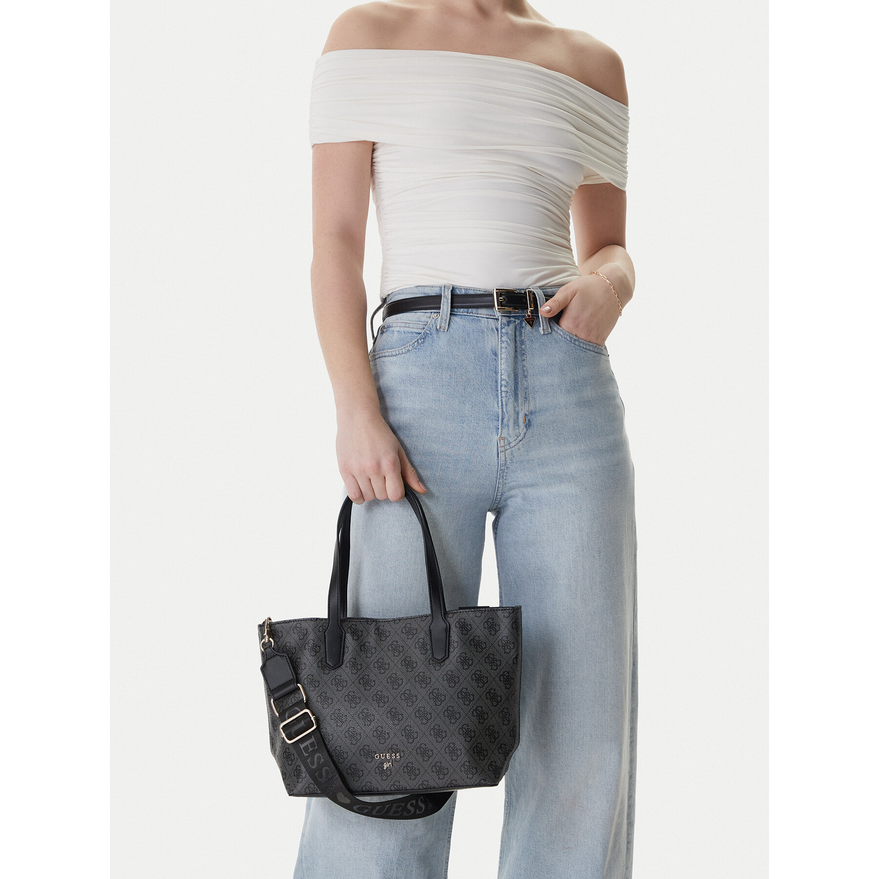 Дамска чанта Guess J5YZ01 WFMF0 Сив