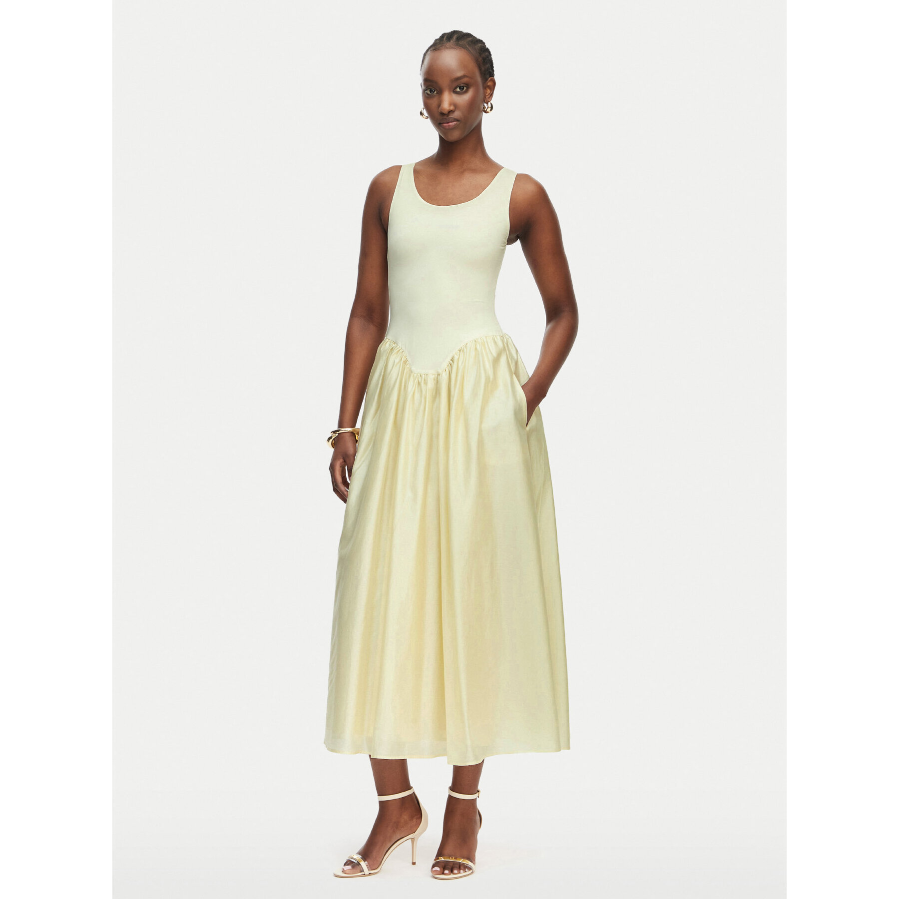 Bardot Sommerkleid Lorie 60385DB Creme Regular Fit