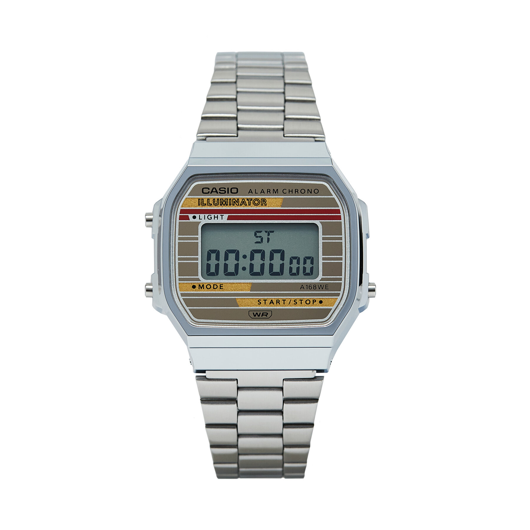 Orologio Casio Vintage A168WEHA-9AEF Argento