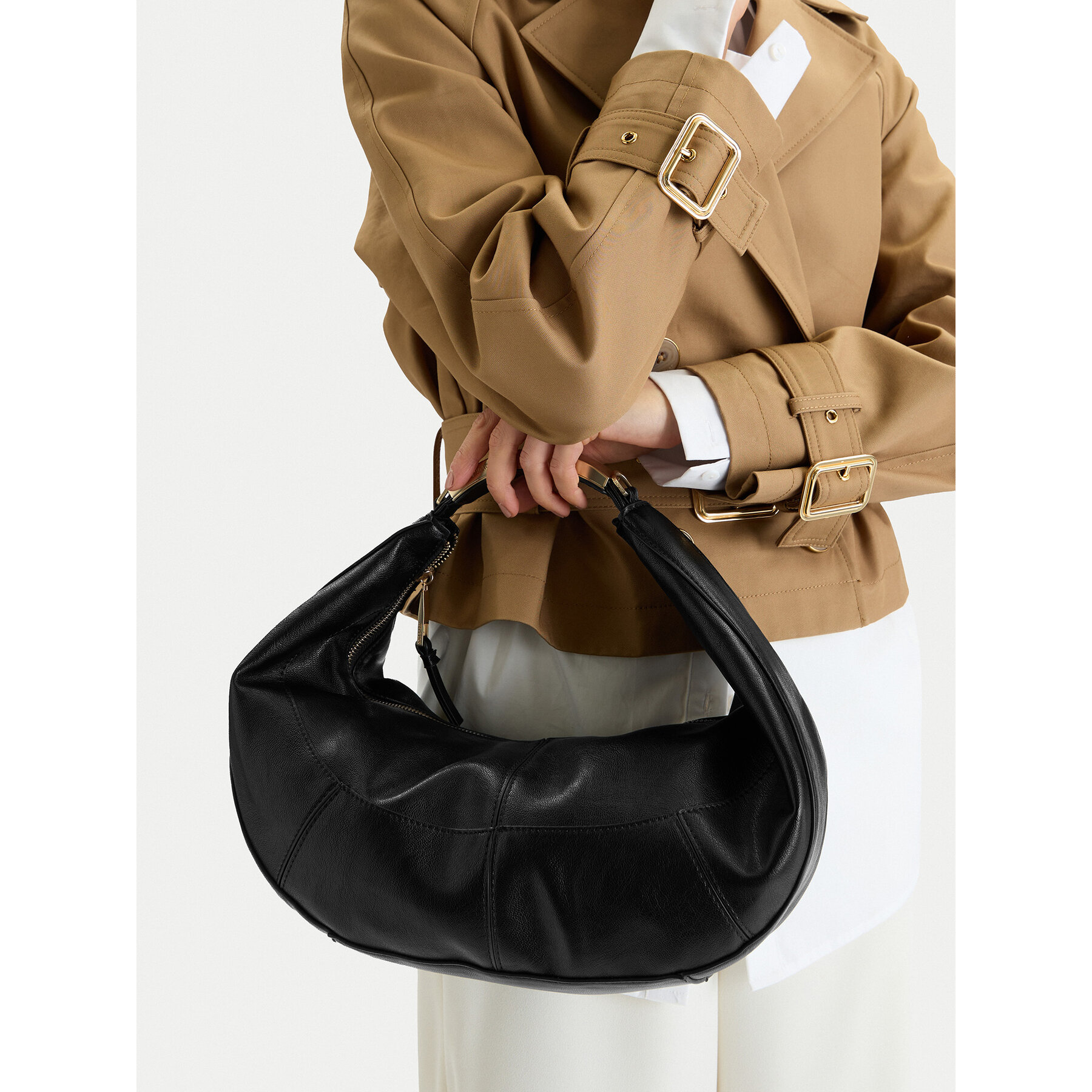 Τσάντα GINO ROSSI EO-LDA8806-1 Μαύρο