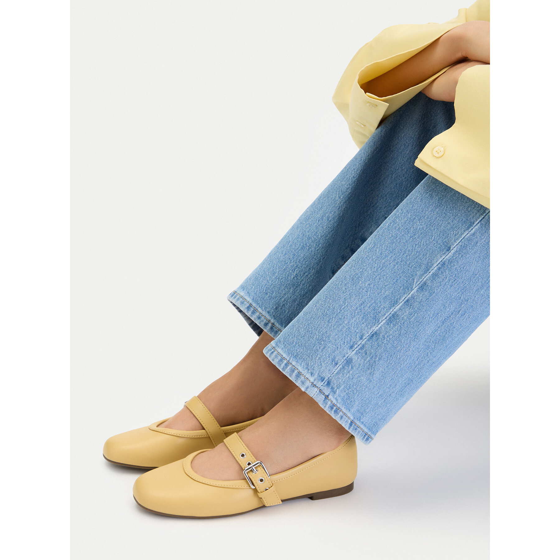 Baleríny JENNY CEO-R26SS00933-P Žltá