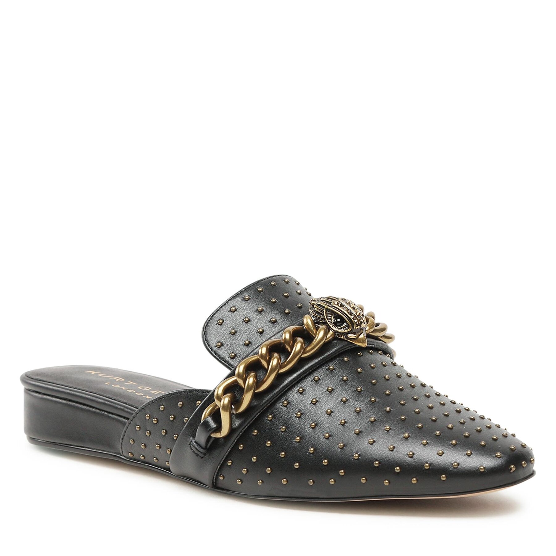 Șlapi Kurt Geiger Chelsea Mule 5126400109 Black epantofi.ro imagine noua