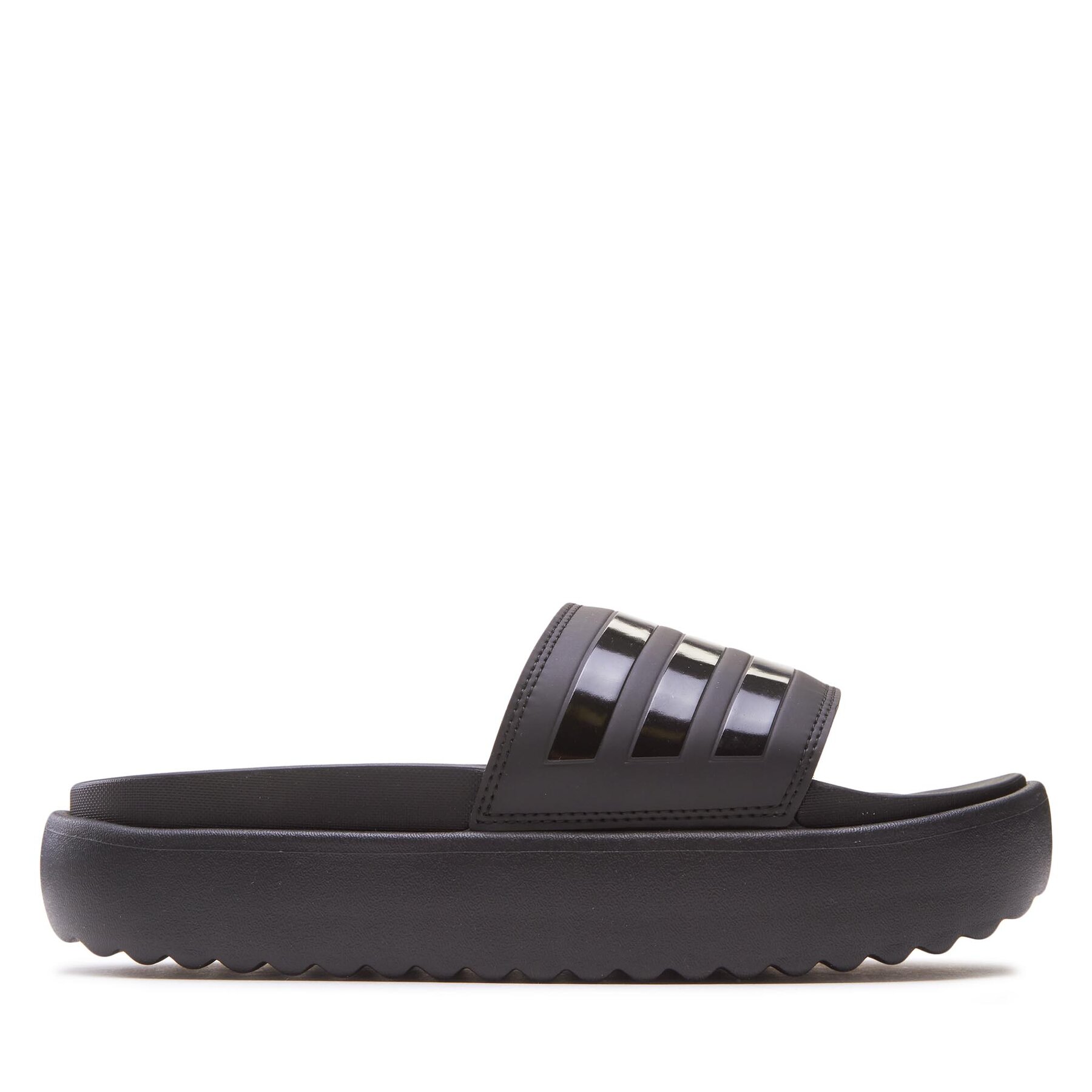 Iešļūcenes adidas Adilette Platform Slides HQ6179 Melns