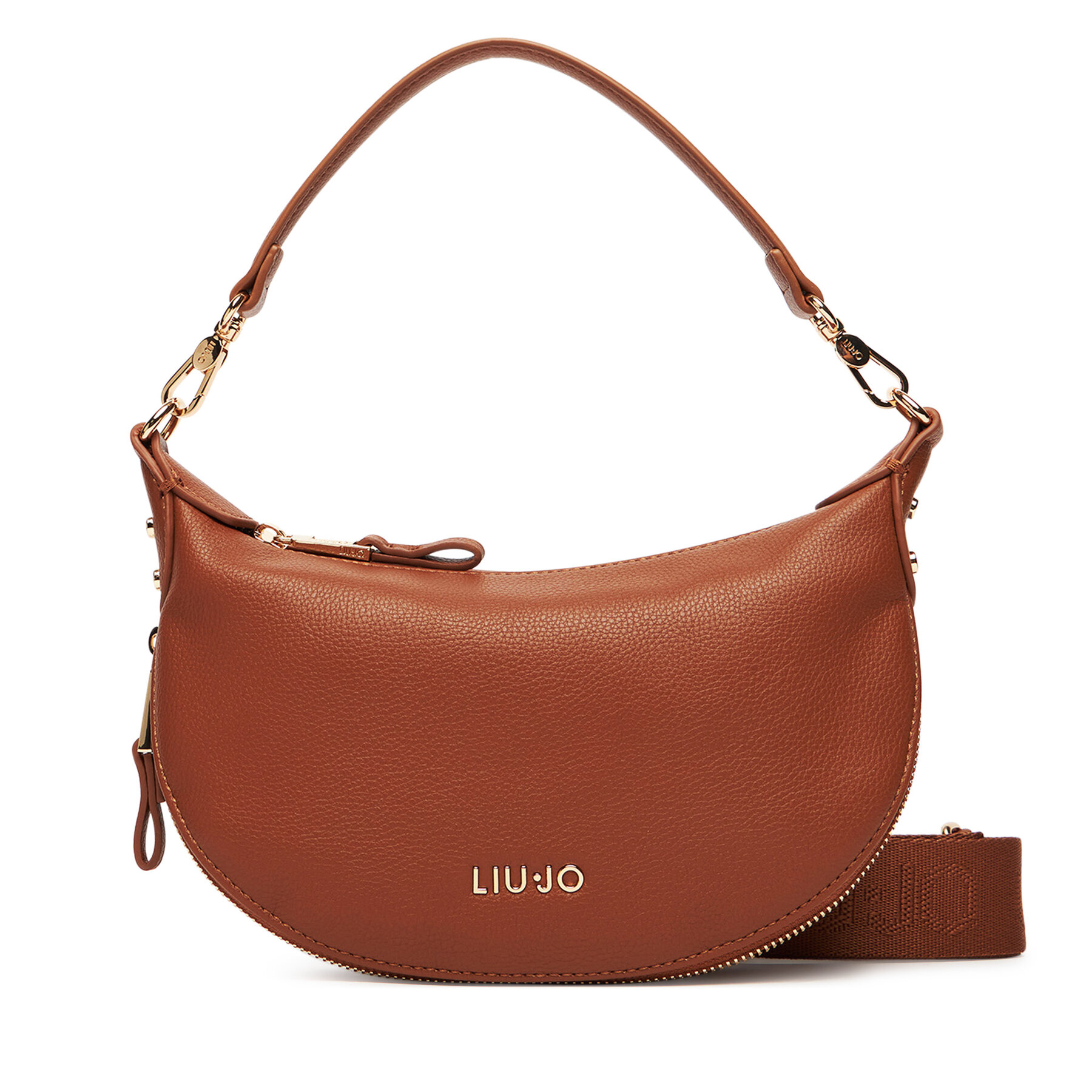 Дамска чанта Liu Jo Ecs S Hobo AF5043 E0058 Кафяв