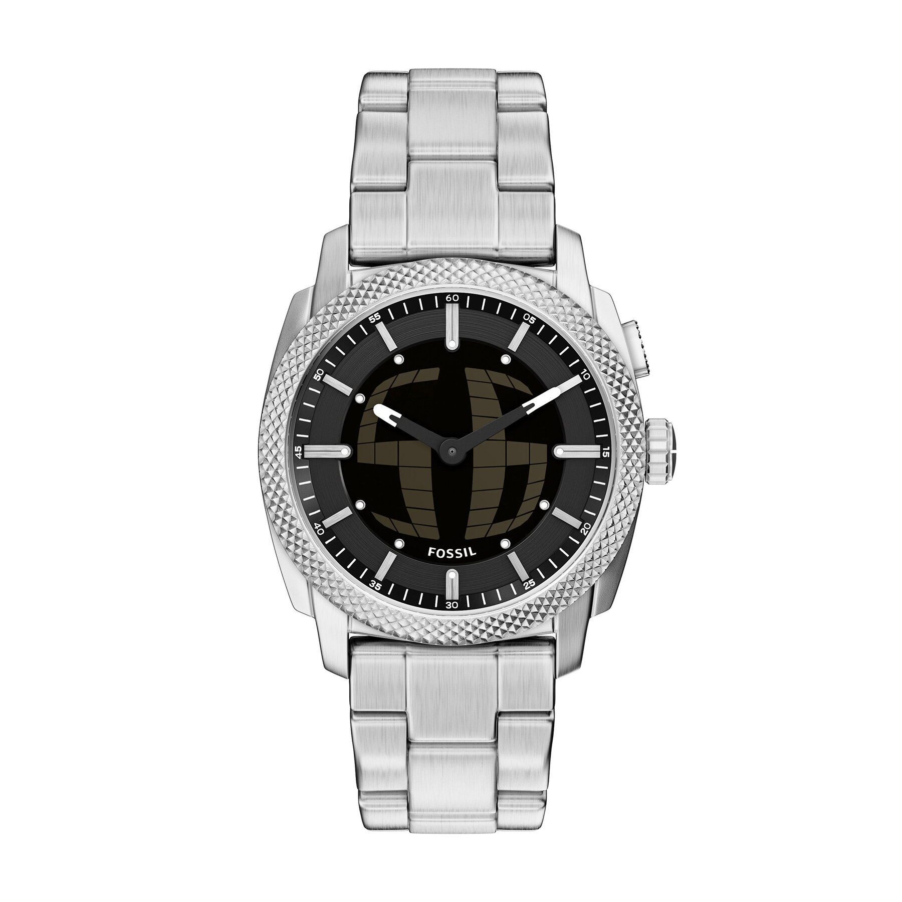 Ceas Fossil Machine Big Tic FS6155 Argintiu