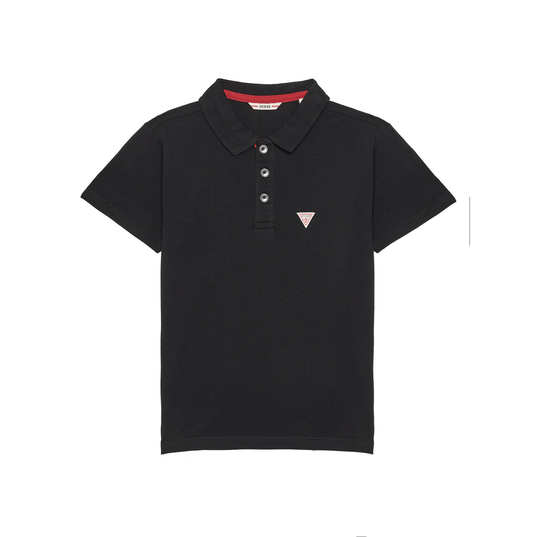 Guess Polo L2GP02 KAPY0 Μαύρο Regular Fit