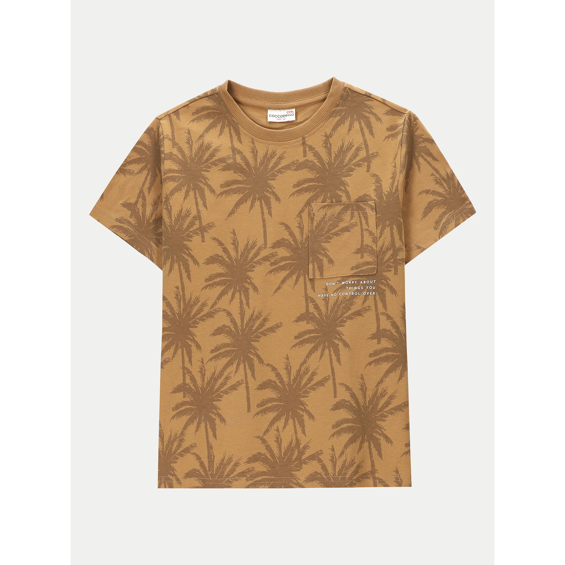 Coccodrillo Coccodrillo T-Shirt WC4143203NWJ Μπεζ Regular Fit