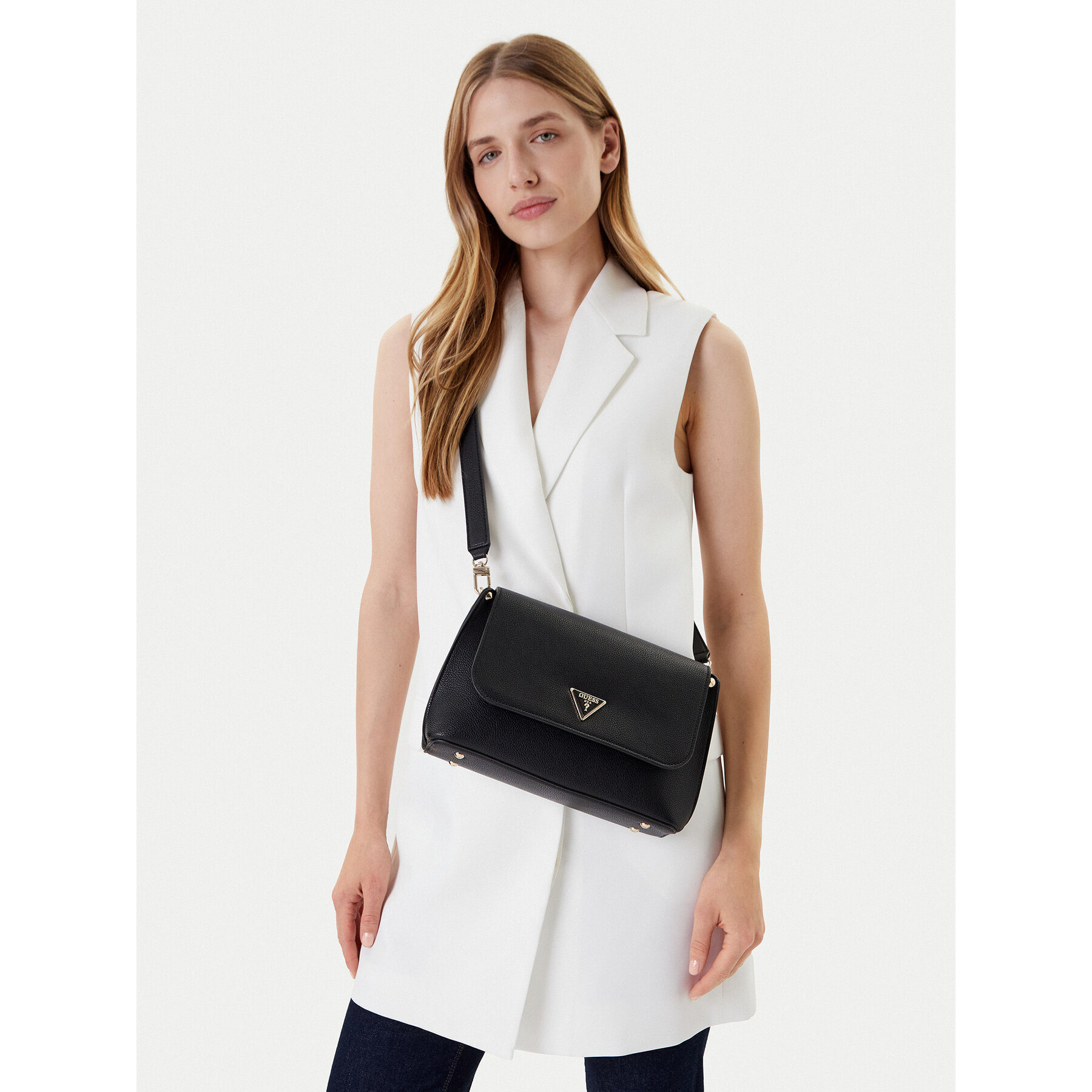 Дамска чанта Guess Meridian II HWBG69 74200 Черен