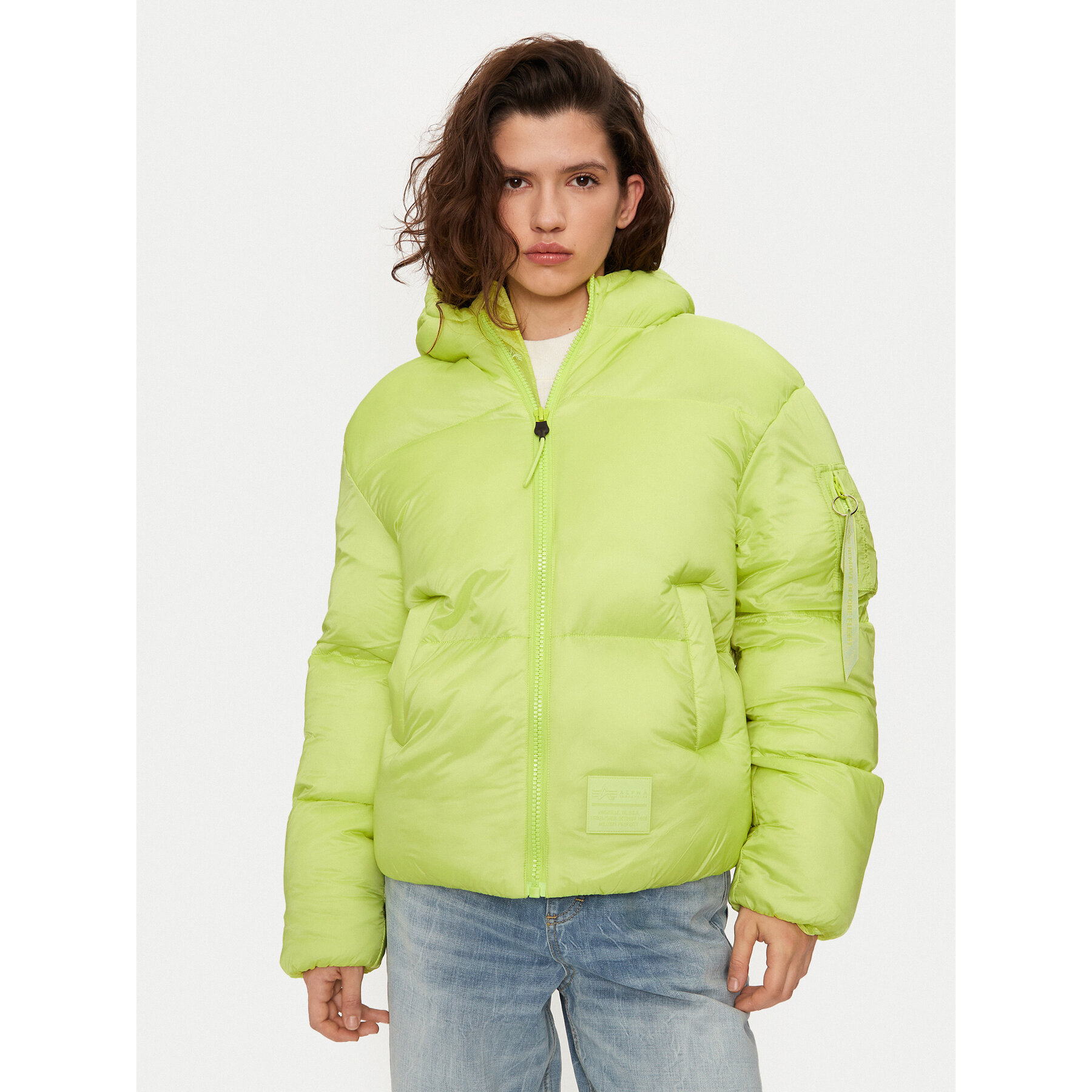 Alpha Industries Winterjacke 148006 Grün Regular Fit