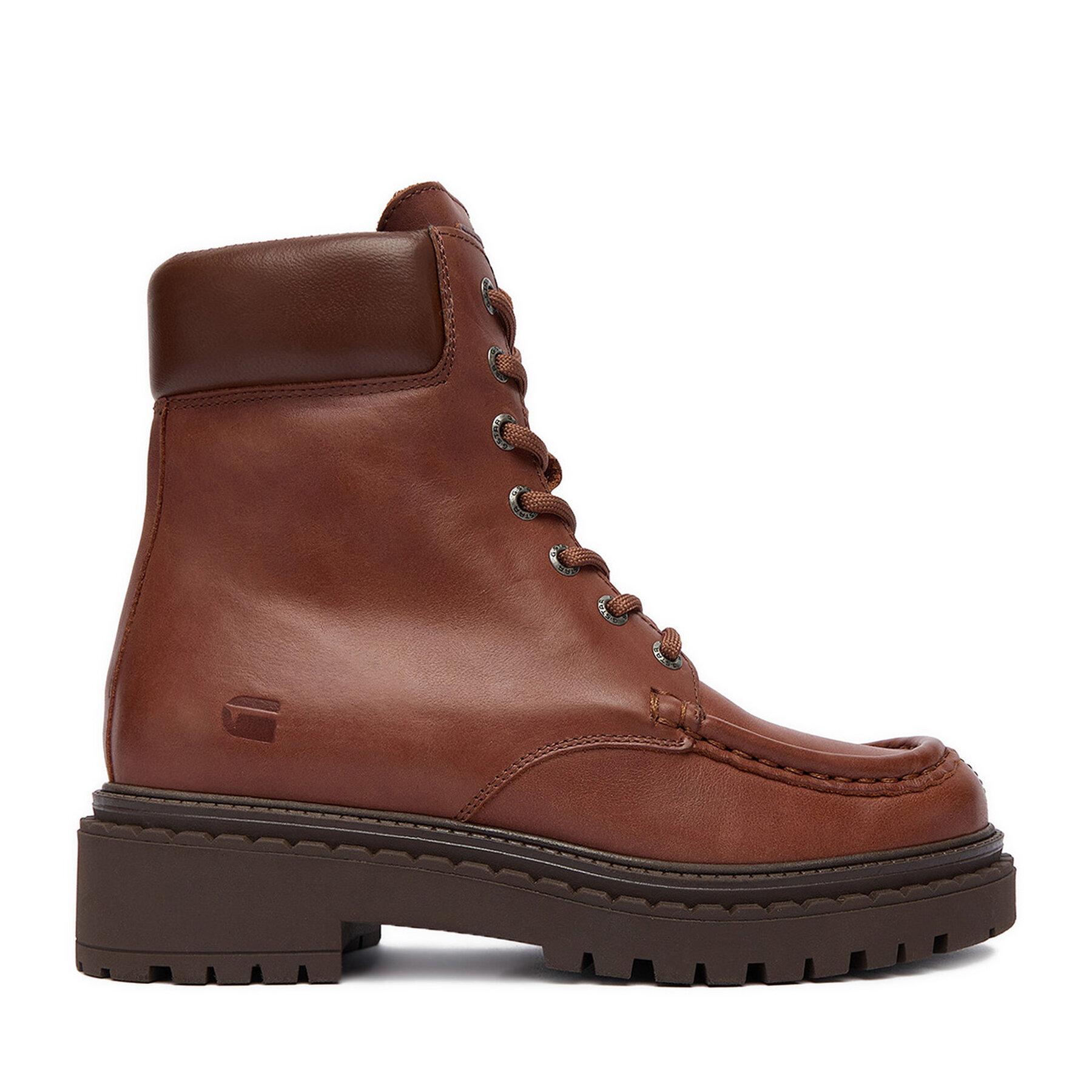 Šnurovacia obuv G-Star Raw EO-MERIC-25FW35 Hnedá