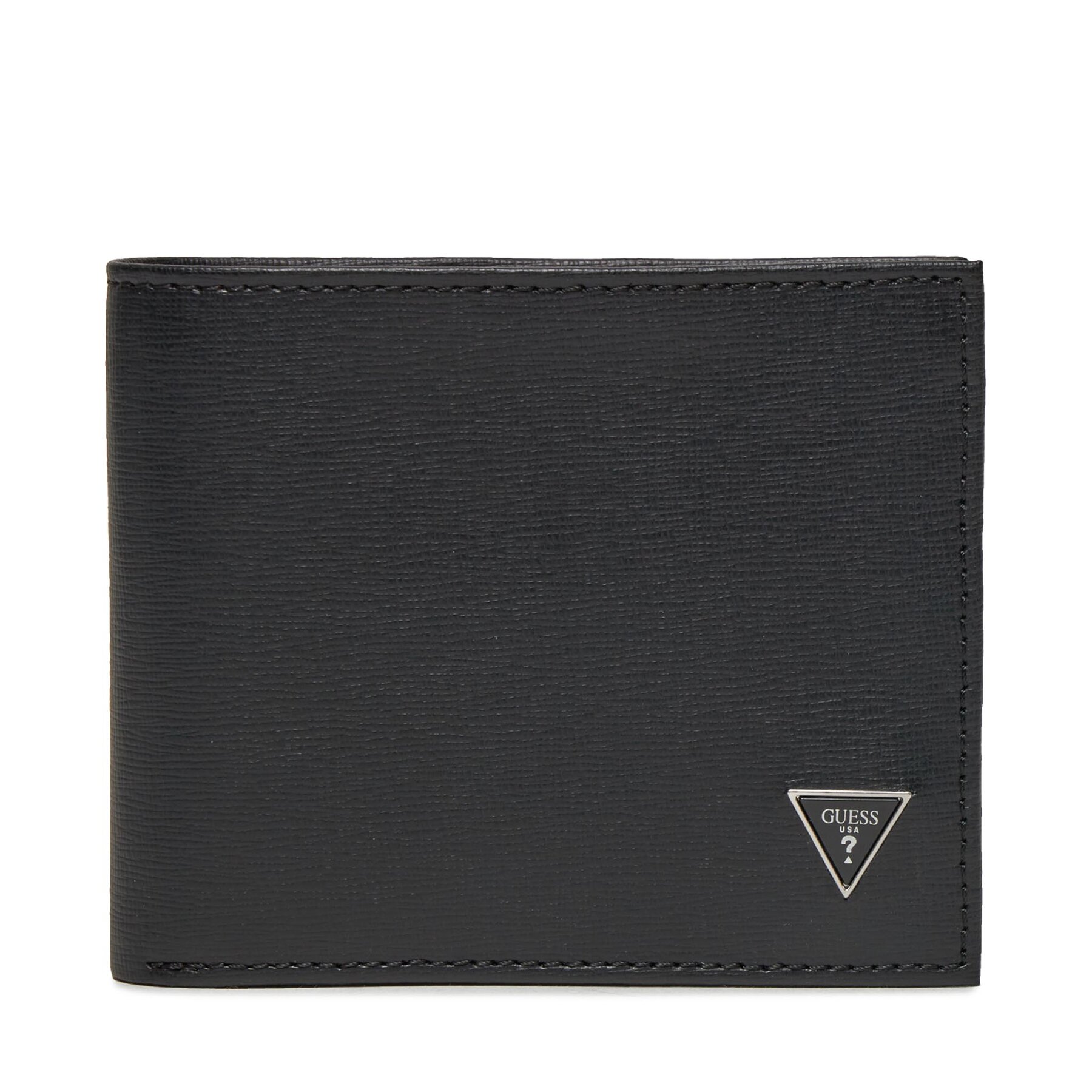Portefeuille homme grand format Guess SMCSLE LEA20 Noir