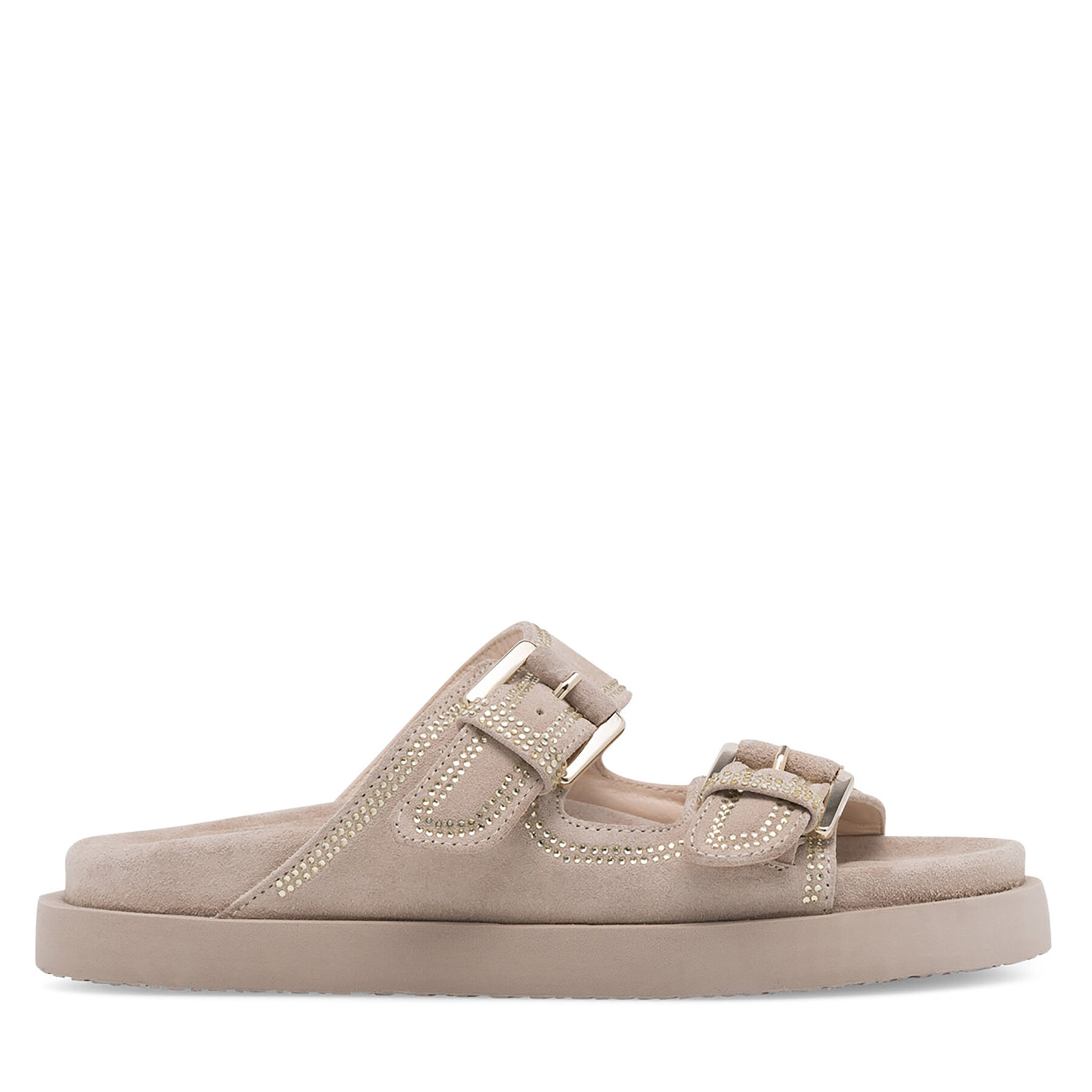 Eva Minge Παντόφλες Eva Minge ELENA-24SS800 Εκρού