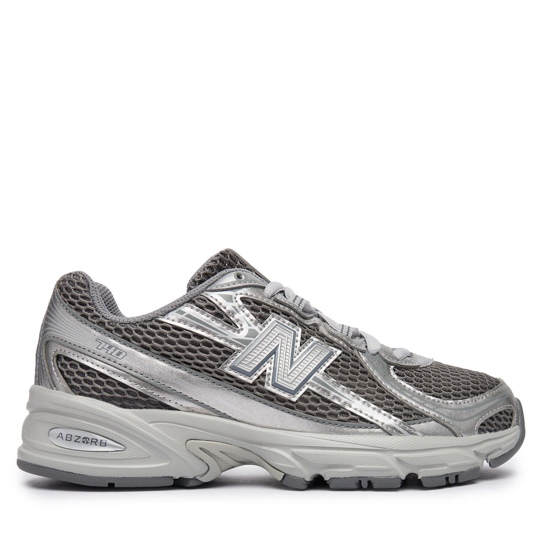 Sneakersy New Balance GR740MG Strieborná