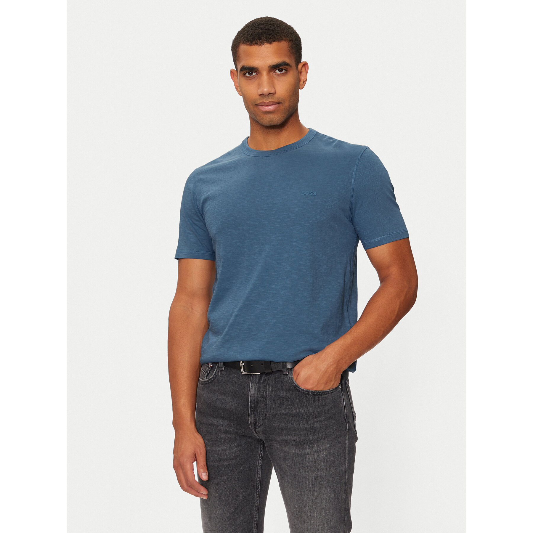 Boss Póló Tegood 50508243 Kék Regular Fit