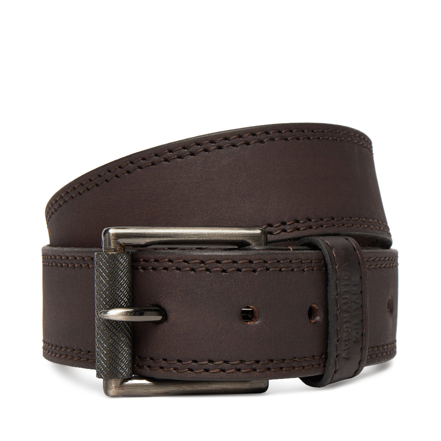 Cintura da uomo Aeronautica Militare 252CP0237UPL00181 Marrone