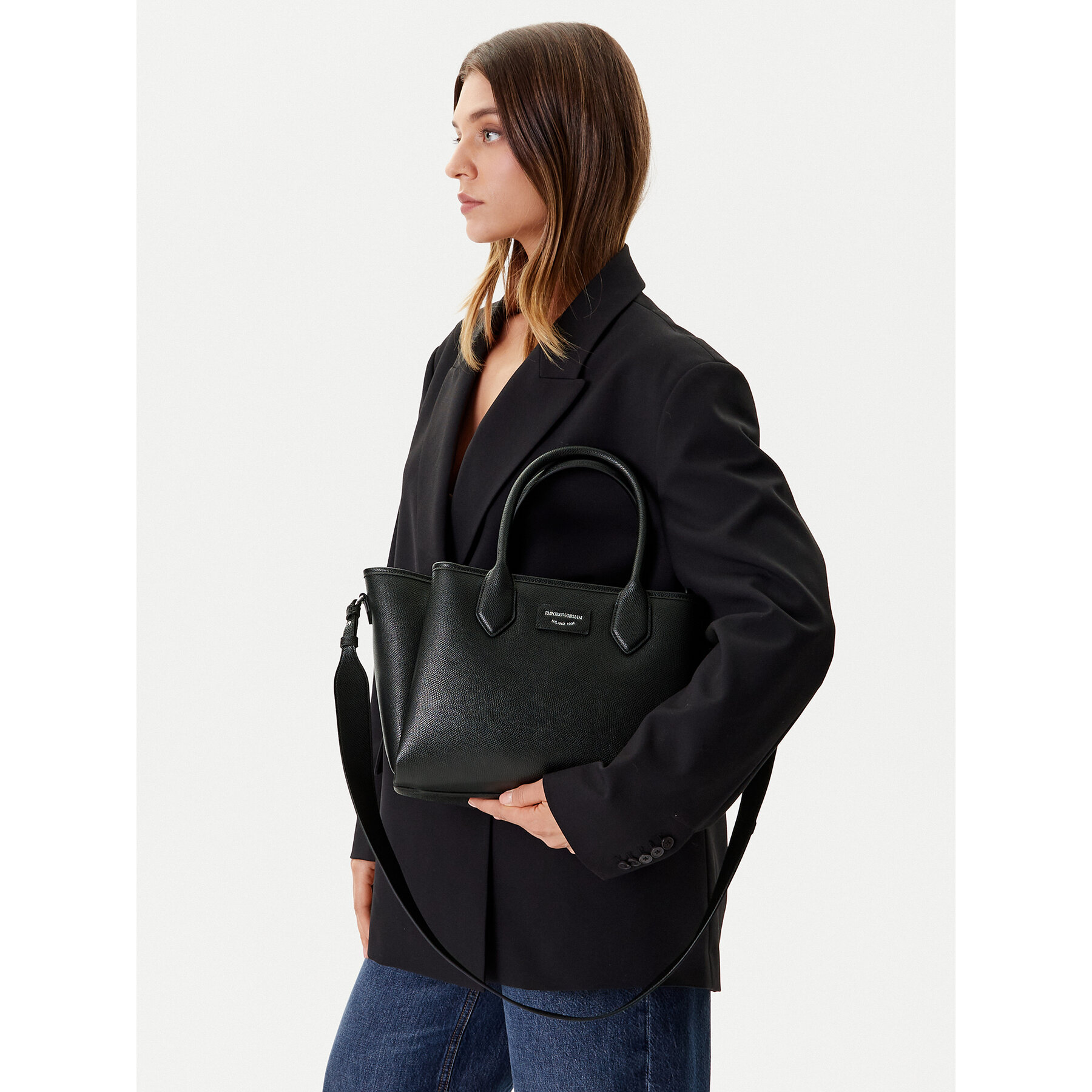 Geantă Emporio Armani EW002329 AF17799 MC149 Negru