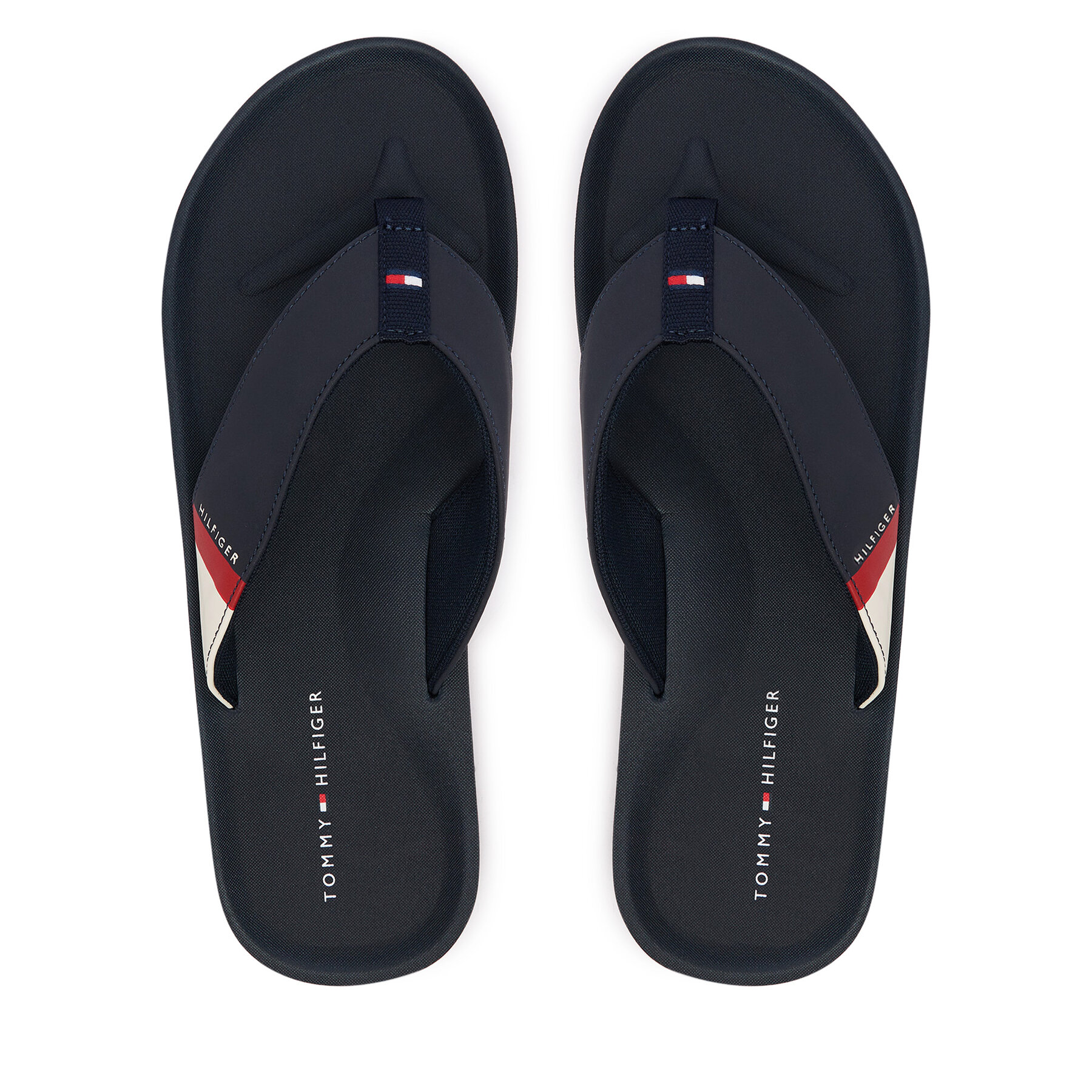 Japanke Tommy Hilfiger Padded Hilfiger Beach Sandal FM0FM06011 Tamnoplava