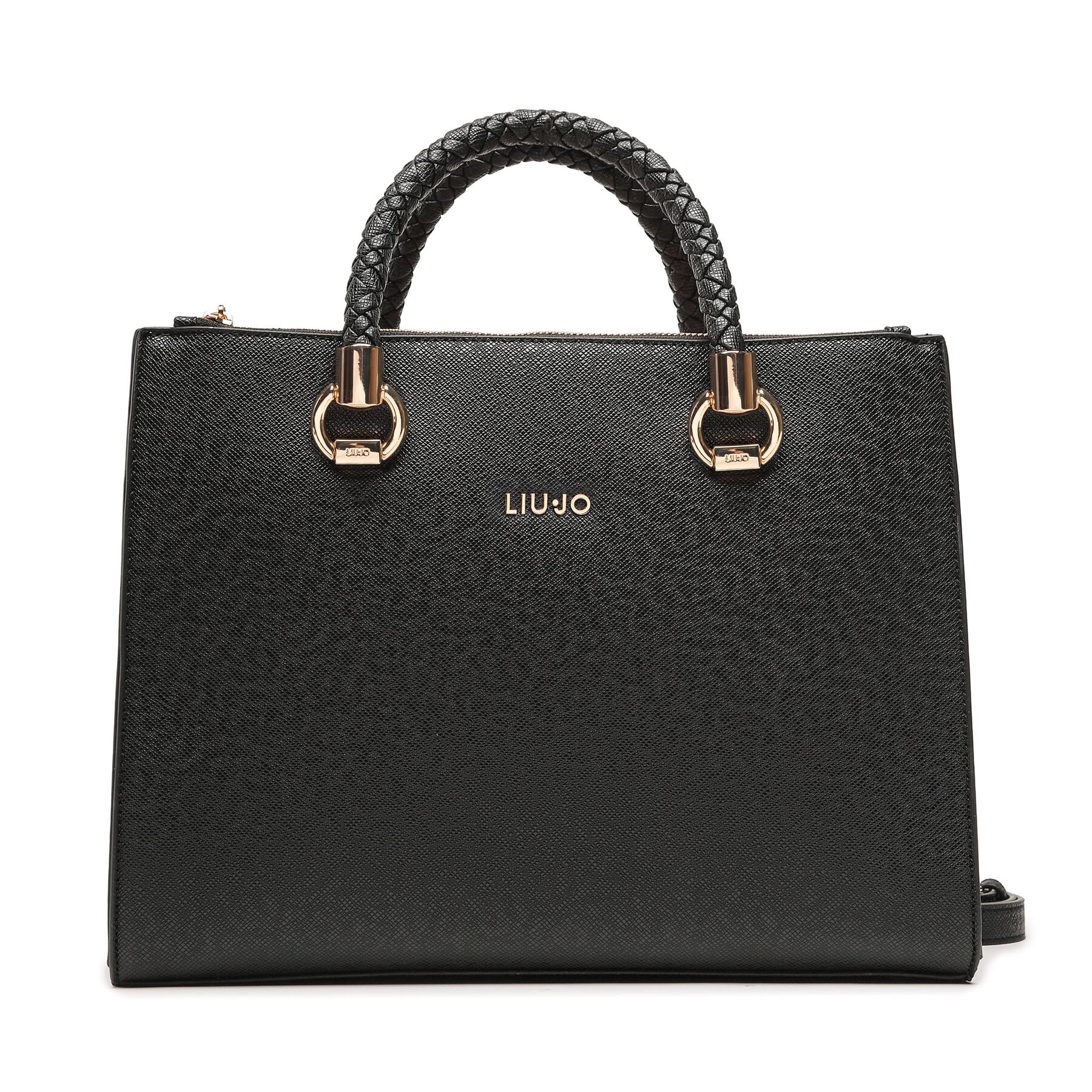 Torbica Liu Jo M Satchel Double AXX010 E0087 Crna