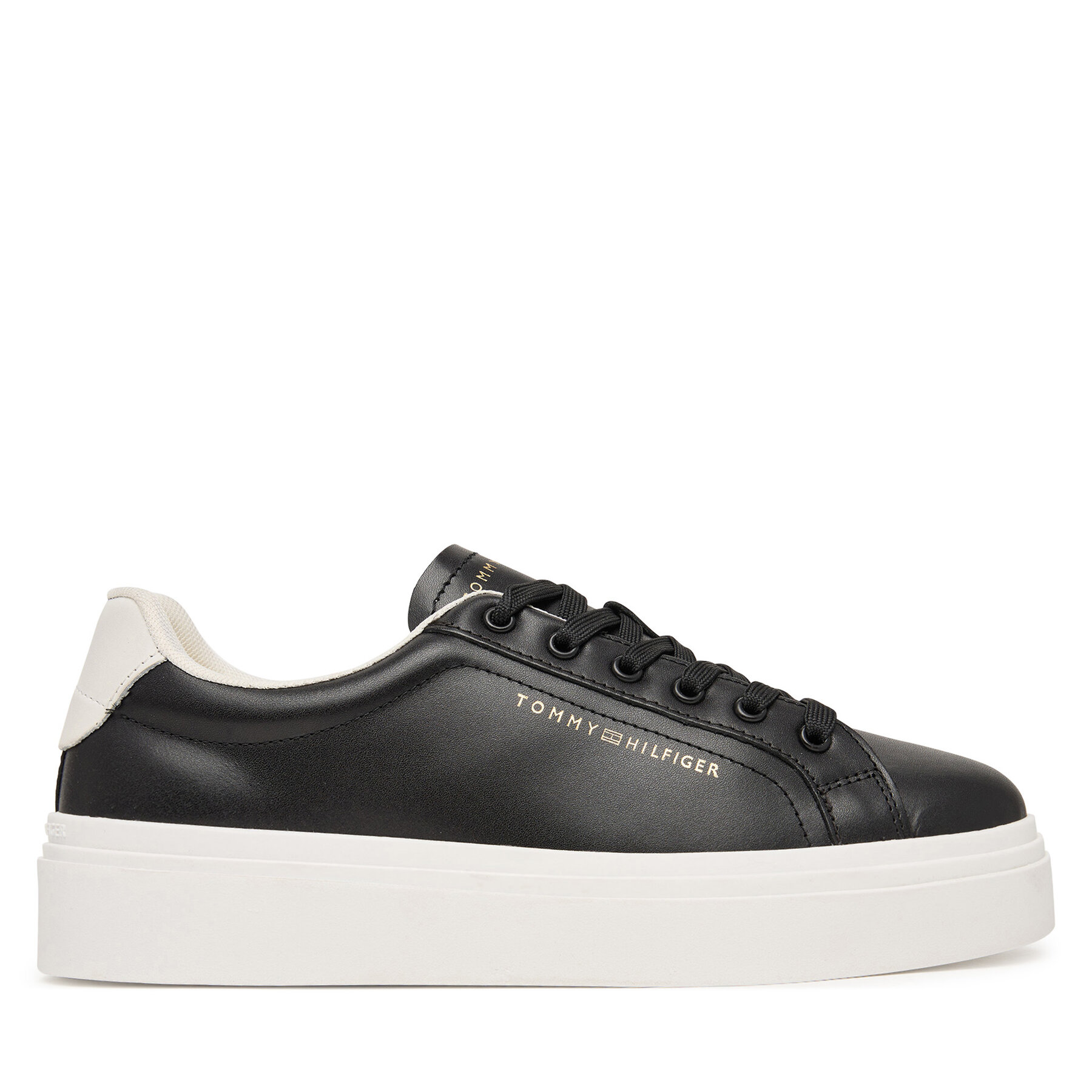 Sneakersy Tommy Hilfiger Chic Cupsole FW0FW09107 Čierna