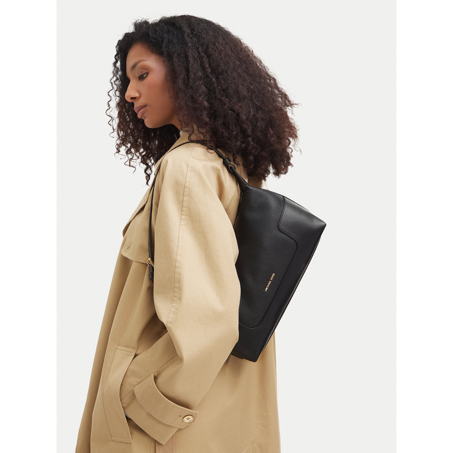 Torbica MICHAEL Michael Kors Teddi 30F6G24L2L Crna