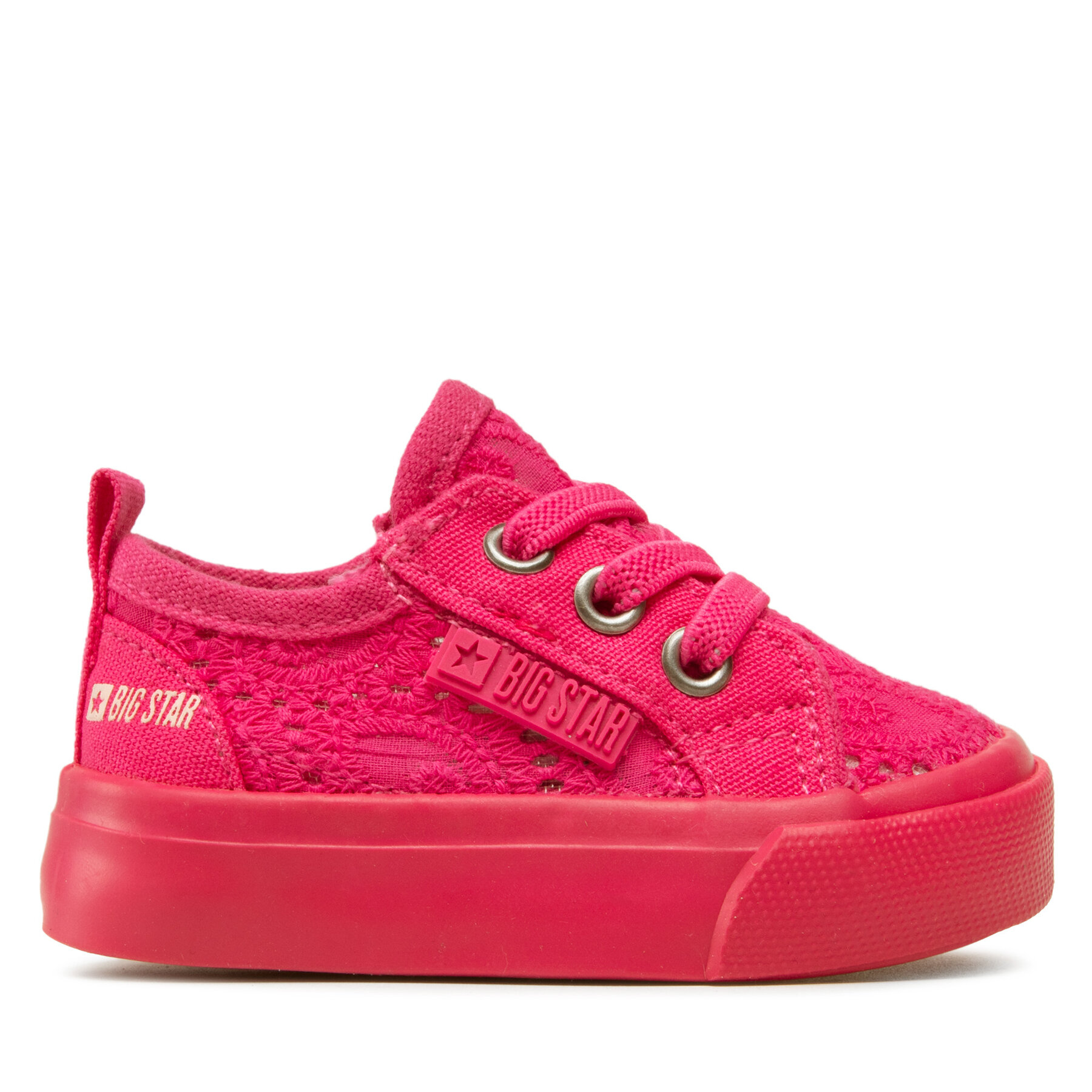 Dievča Tenisky Big Star Shoes, Rozmer: 18, Ružová, JJ374015