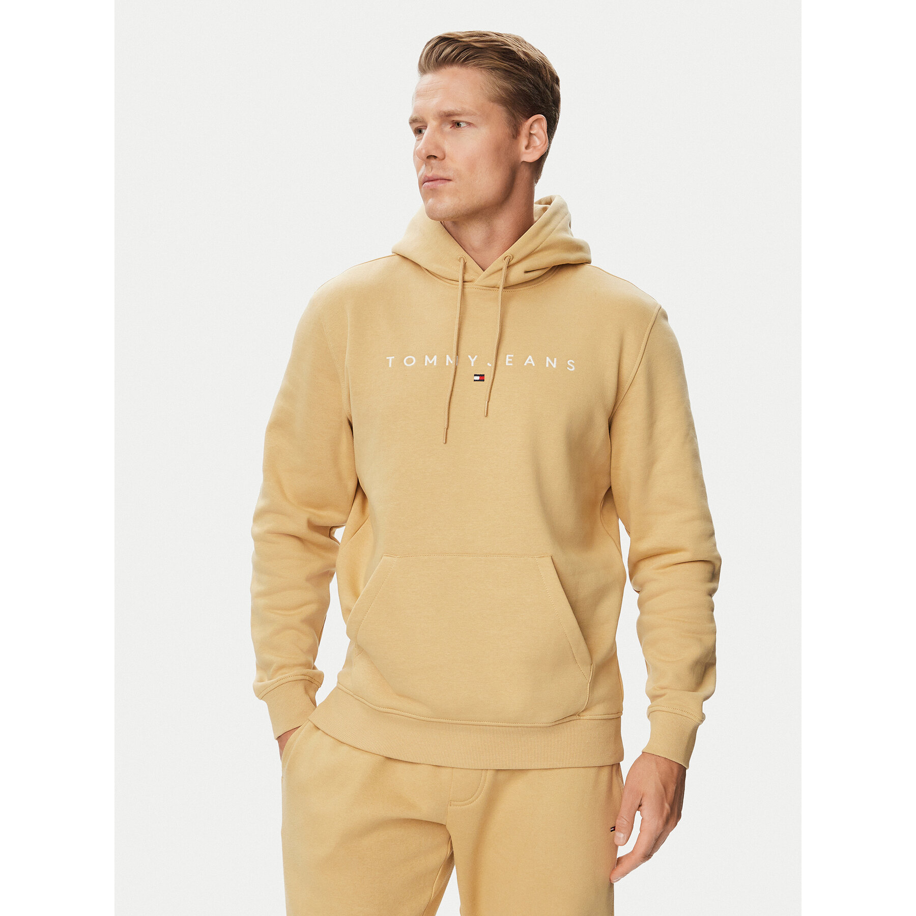 Tommy Jeans Sweatshirt DM0DM20746 Beige Regular Fit