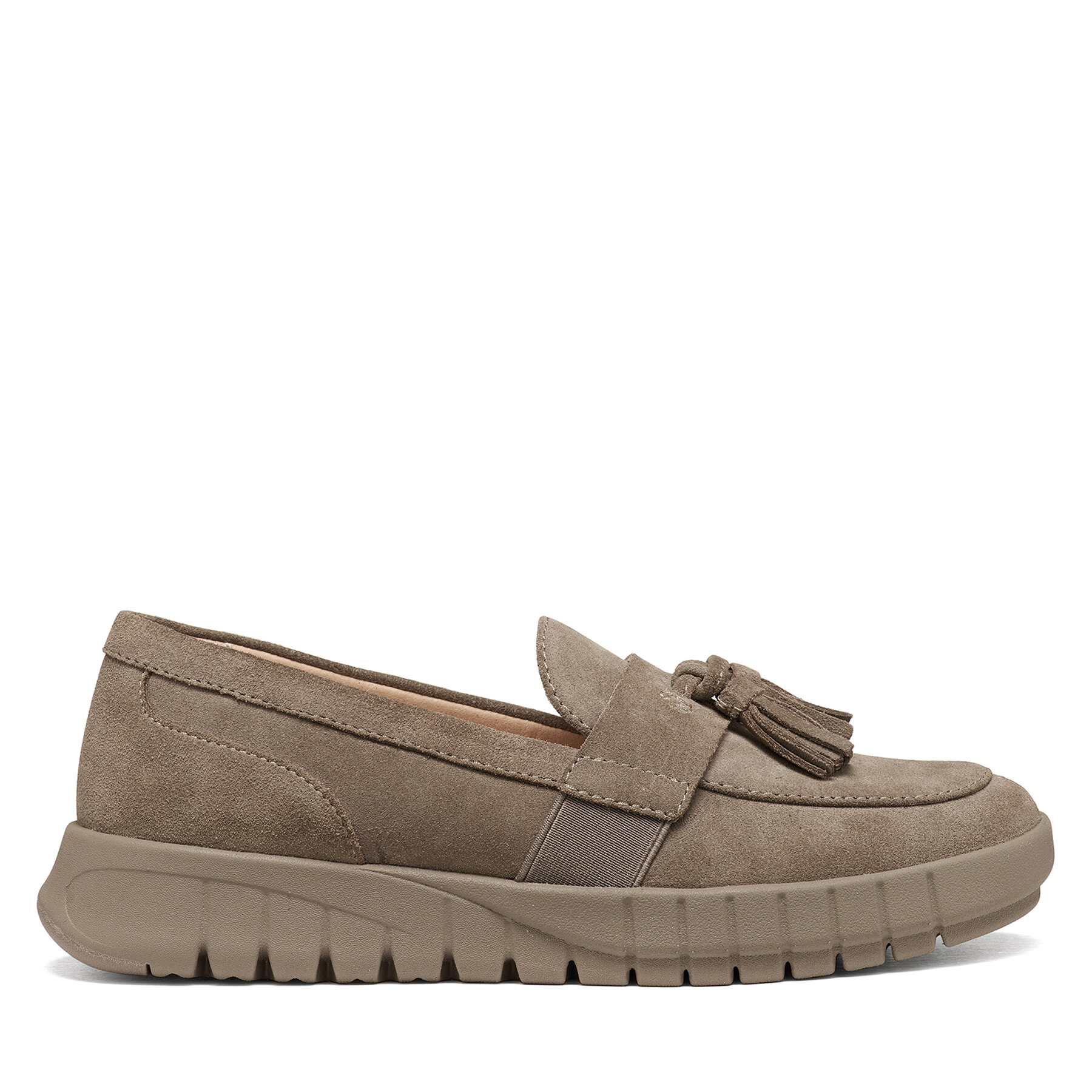 Mocasini Geox D Flextride D669AB 22 C1018 Bej închis