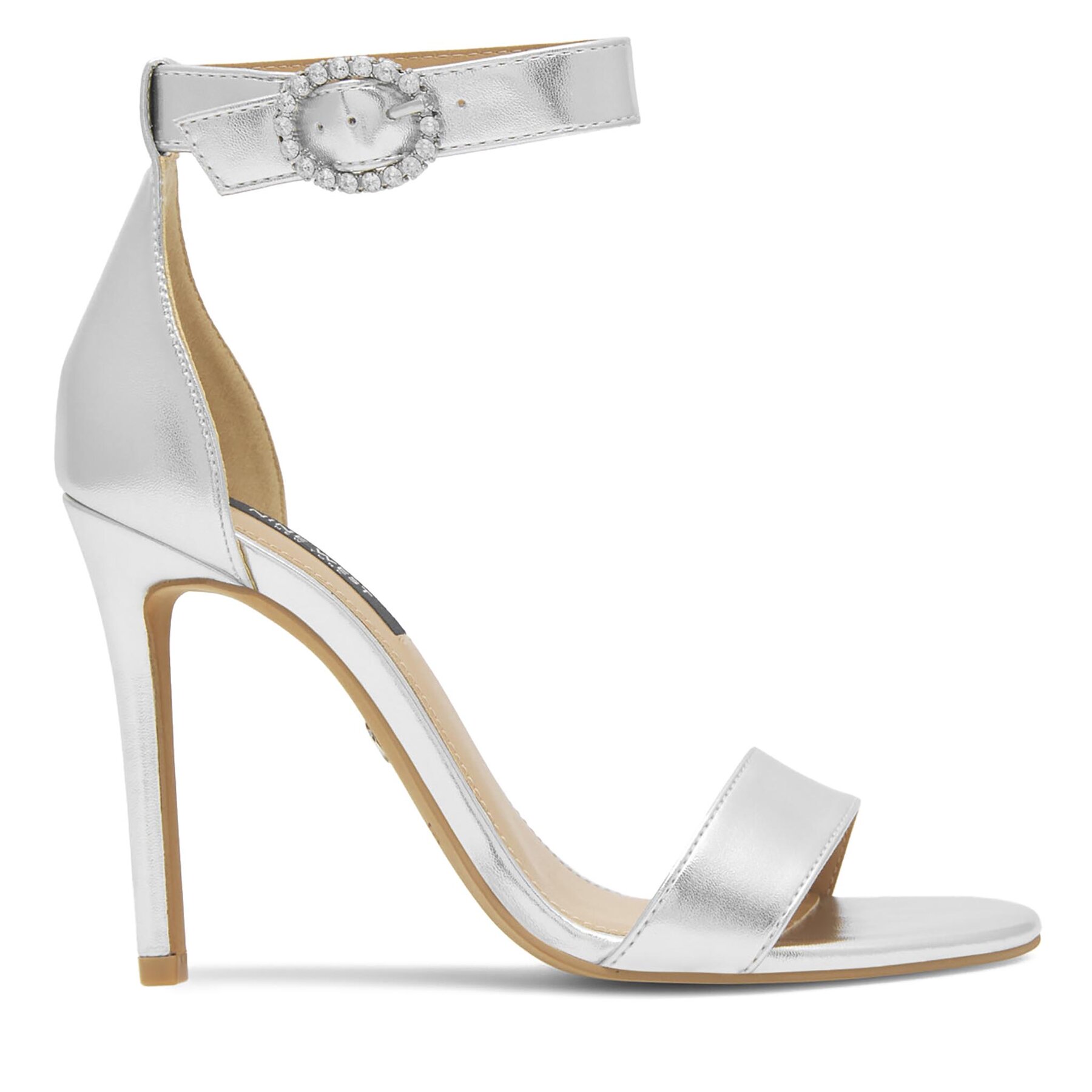 Női Szandál Nine West, Méret: 41, Ezüst, WFA2646-1