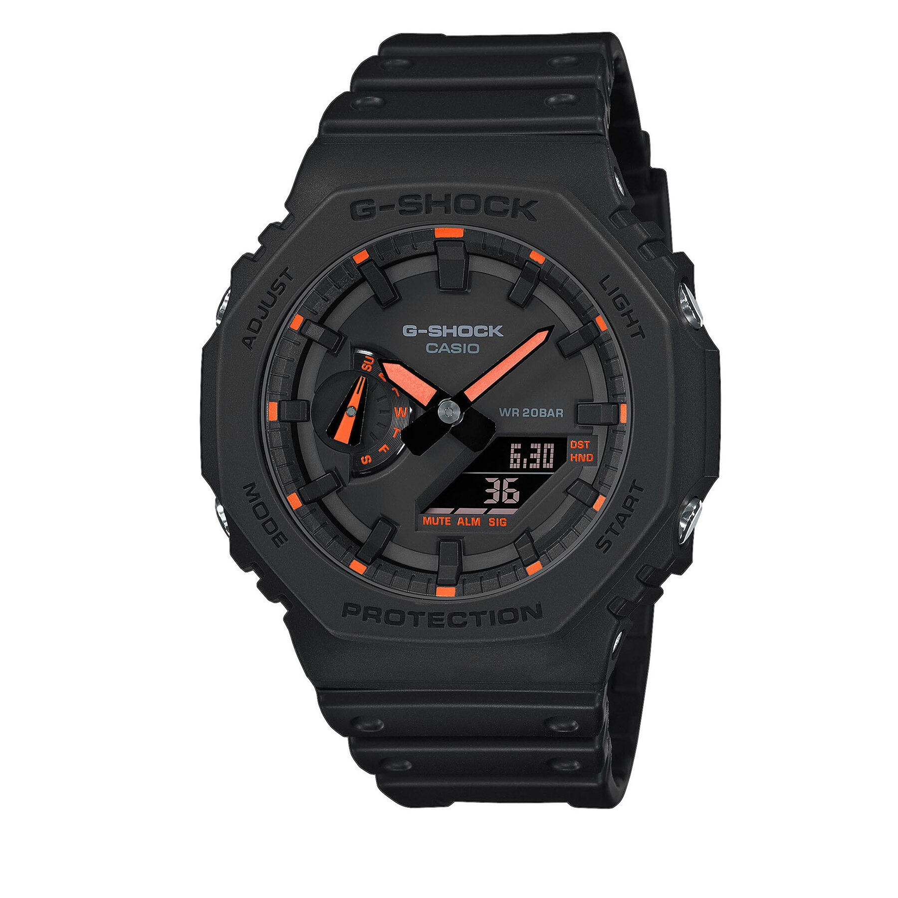 Ročna ura G-Shock GA-2100-1A4ER Črna