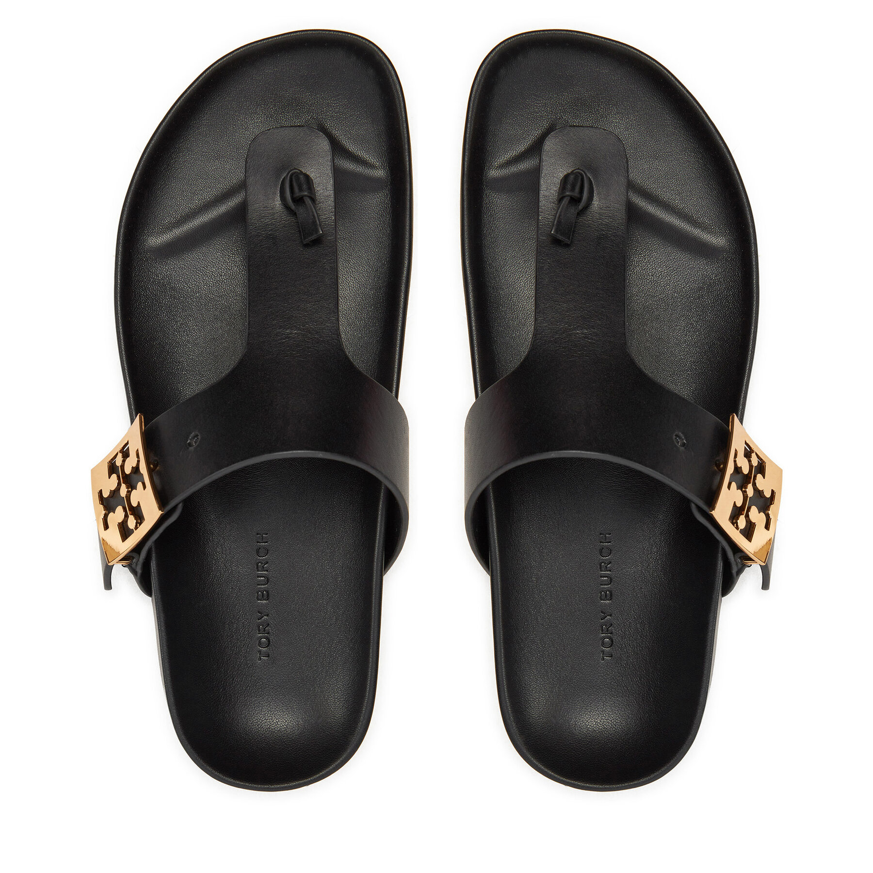 Donna Infradito Tory Burch, Taglia 40, Nero, Mellow Thong Sandal 155190, taglia : 40