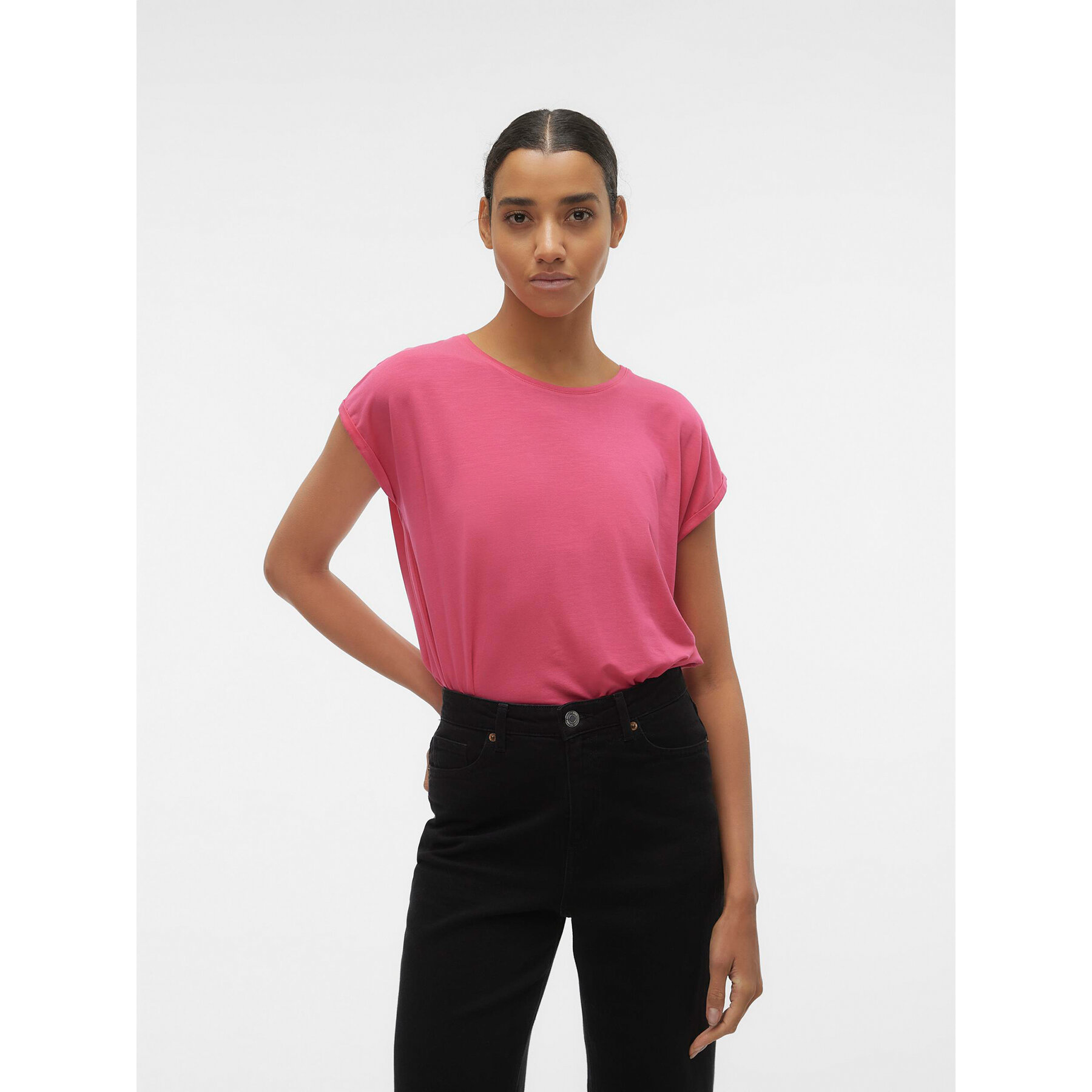 Vero Moda Vero Moda T-Shirt Ava 10284468 Ροζ Regular Fit