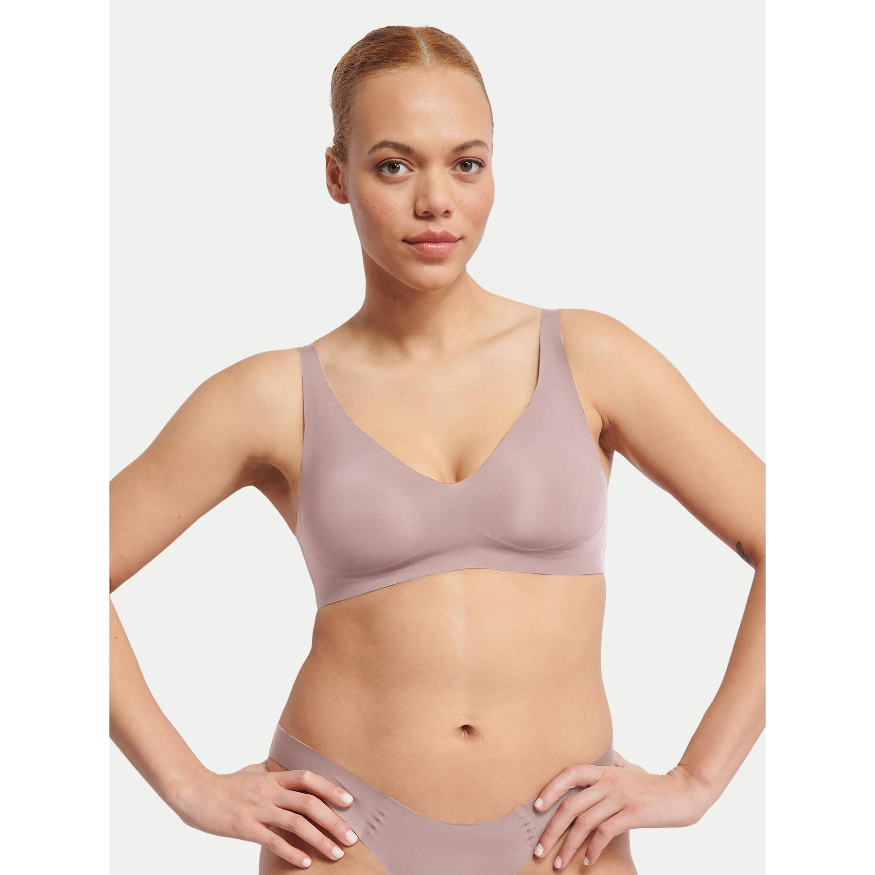 Sloggi Reggiseno senza ferretto Zero Feel 10217729 Grigio