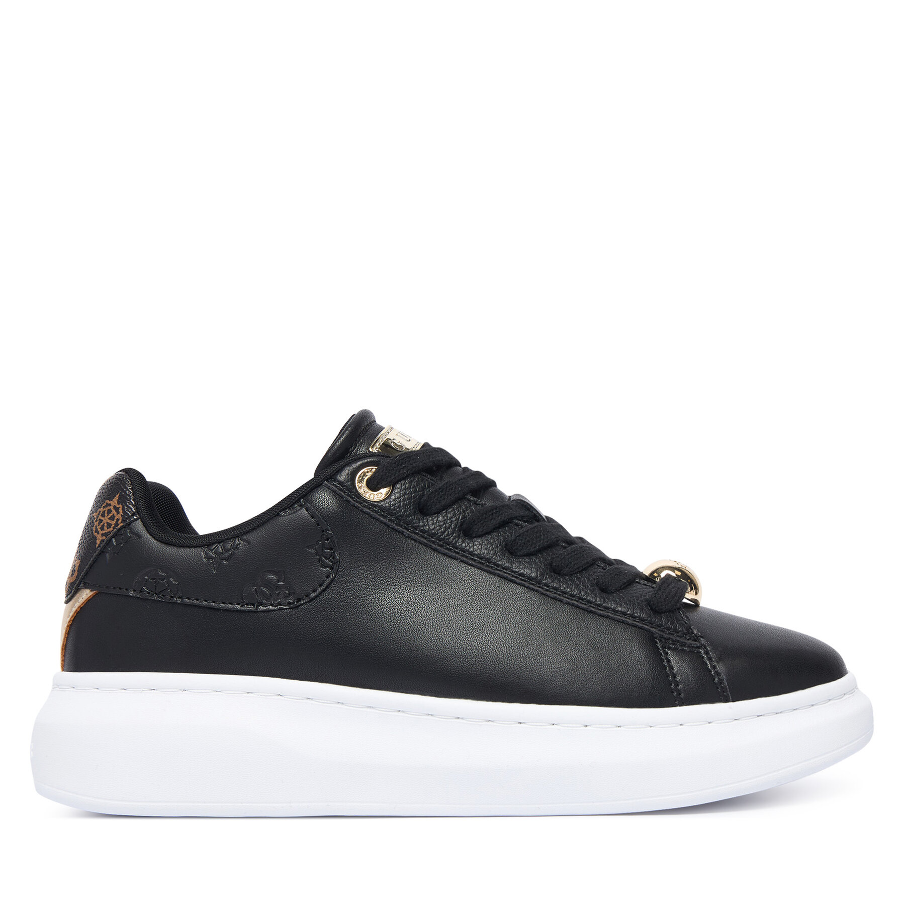 Tenisice Guess FLTFRE LEA12 Crna