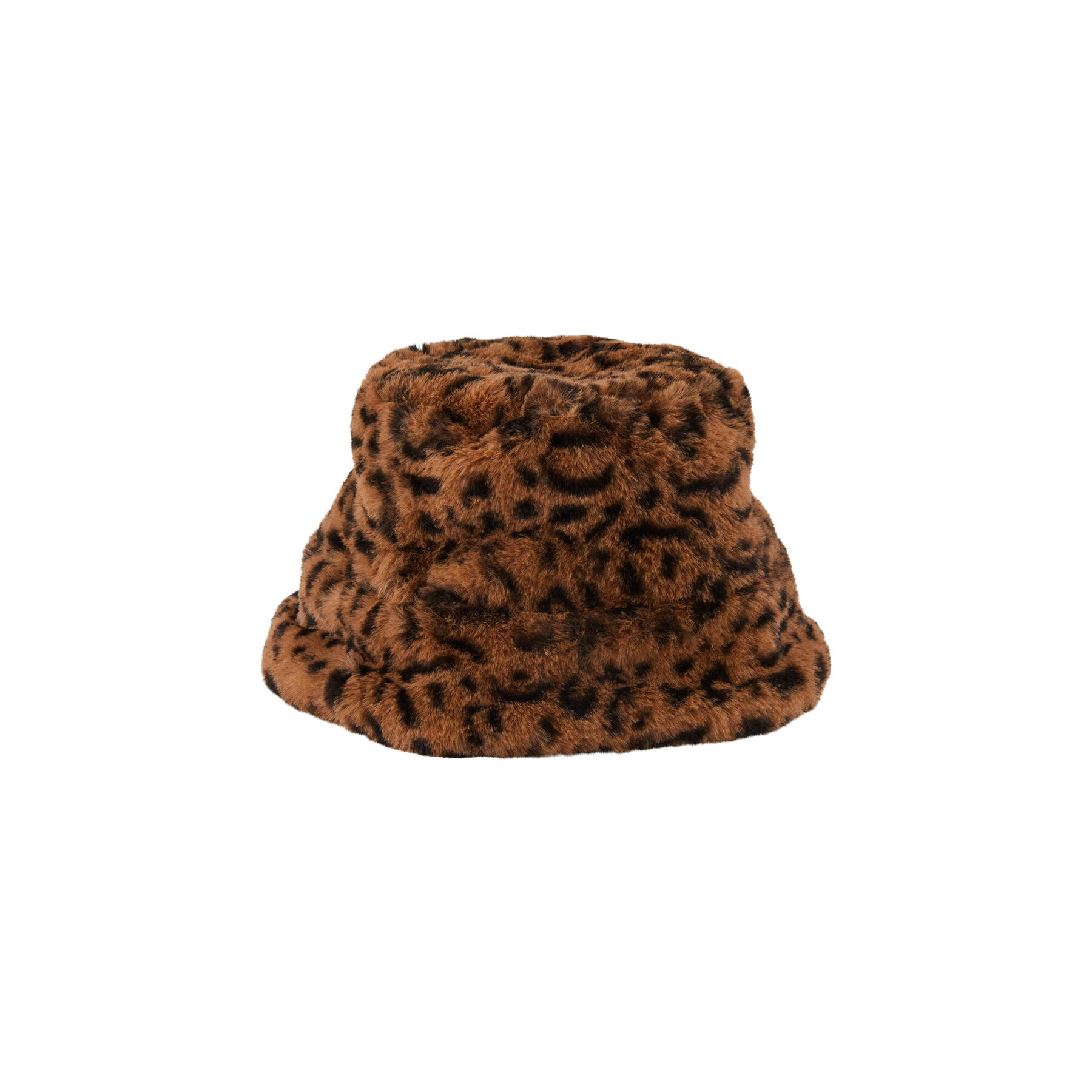 

Капелюх Pieces Nia Bucket 17128288 Toasted Coconut/Leopard, Коричневий