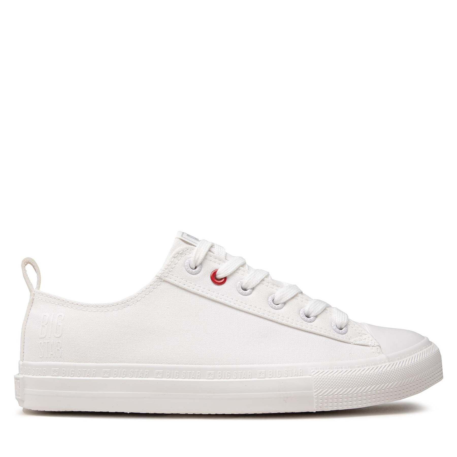 Pánske Plátenky Big Star Shoes, Rozmer: 44, Biela, JJ174001